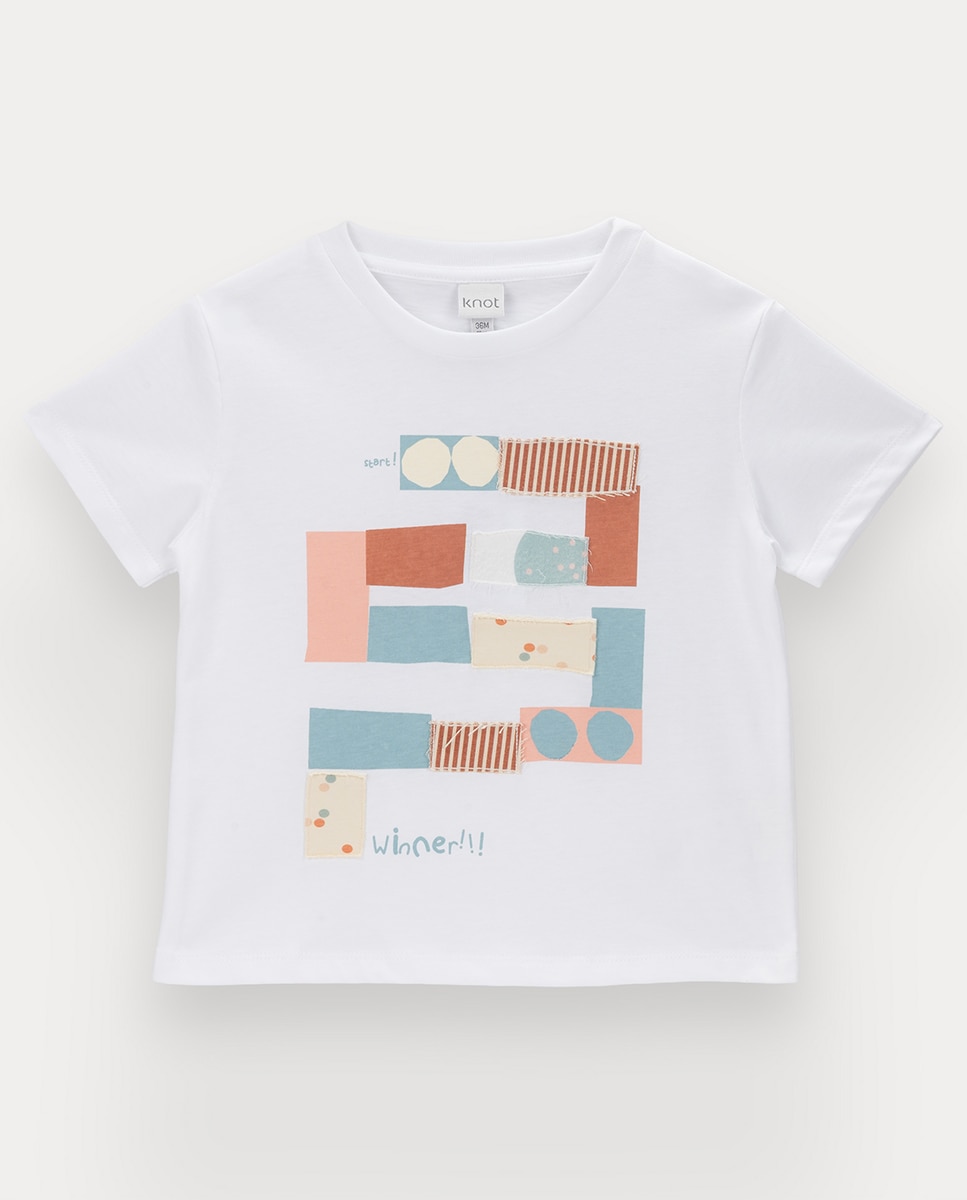 Imagem 0 de T-shirt Game On de menino em algodão