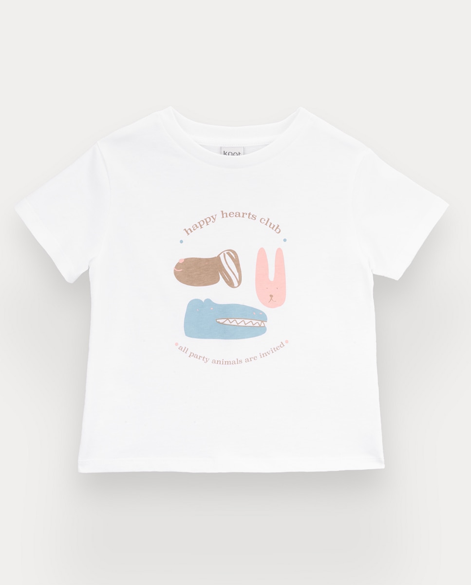 Imagem 0 de T-shirt Party Animals de menino em algodão