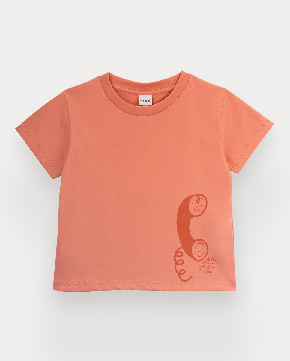 Imagem 0 de T-shirt Cousin Call de menino em algodão