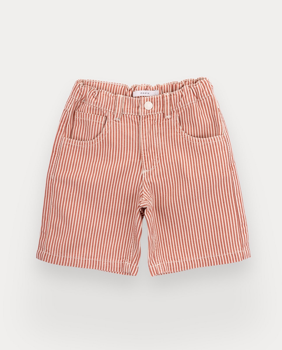 Imagem 0 de Calções Eddie de menino em canvas de algodão