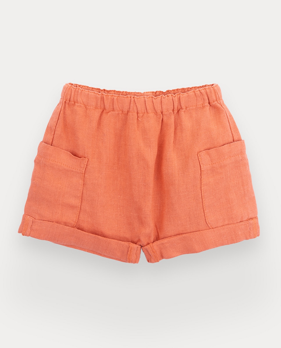 Imagem 0 de Calções Will de bebé menino em linho