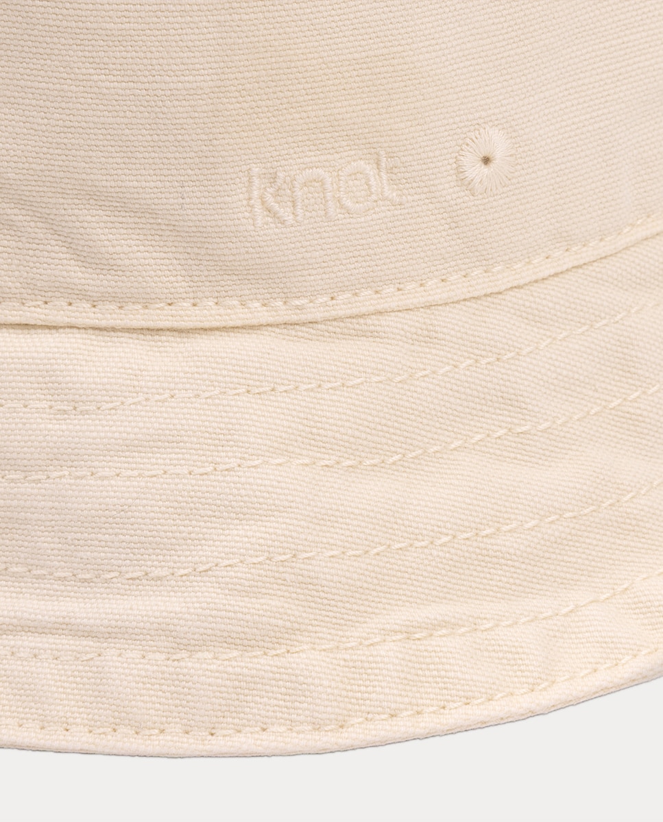 Chapéu Sunshine em canvas KNOT Bege-2