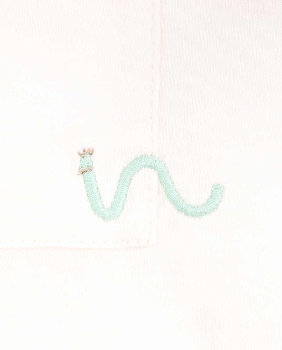 T-shirt Caterpiller de menino em algodão KNOT Pérola-2