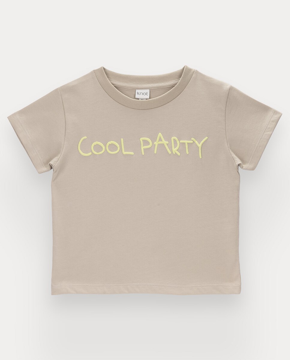 Imagem 0 de T-shirt Cool Party de menino em algodão