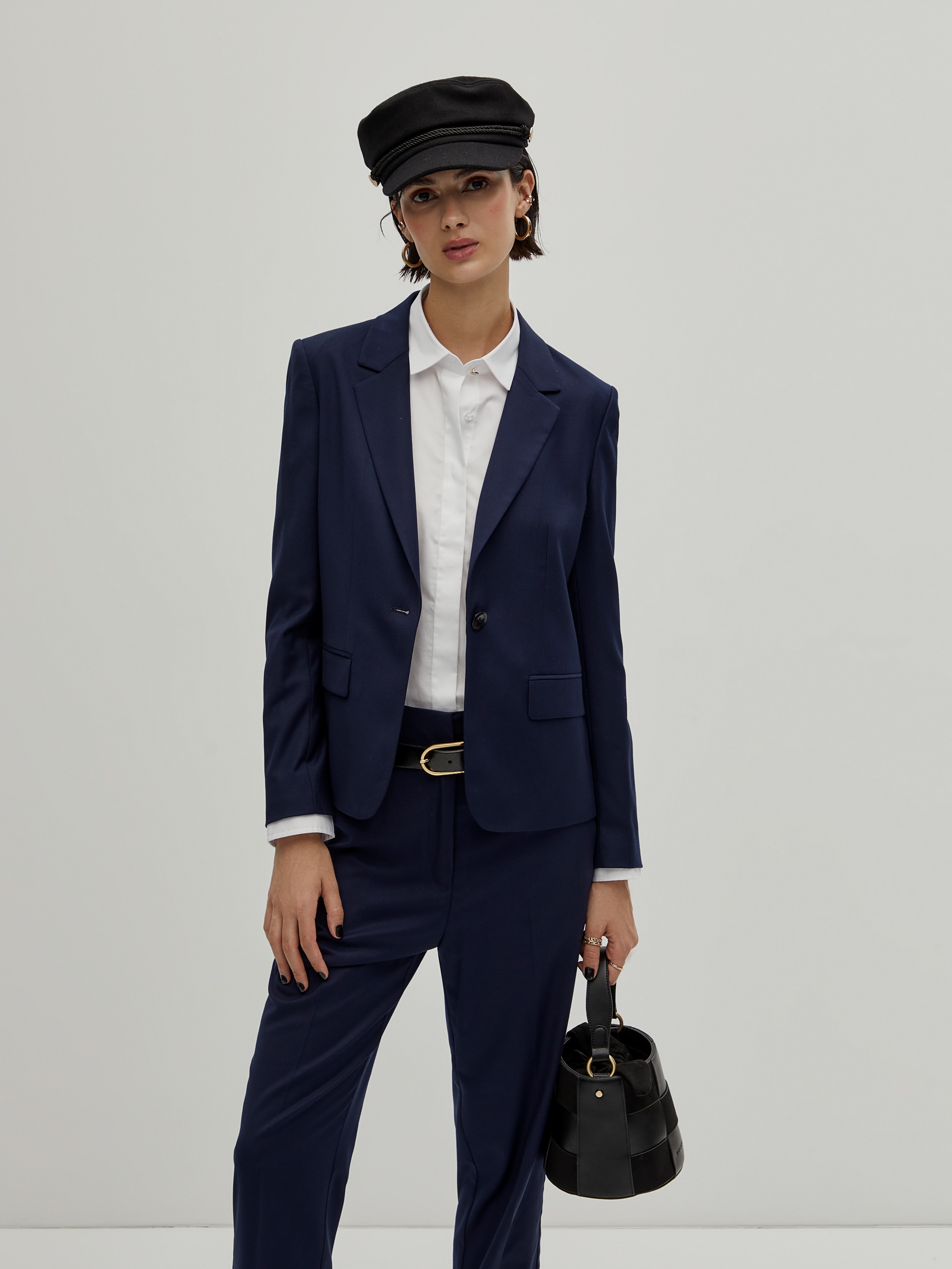 Blazer clássico regular fit Azul-marinho-3