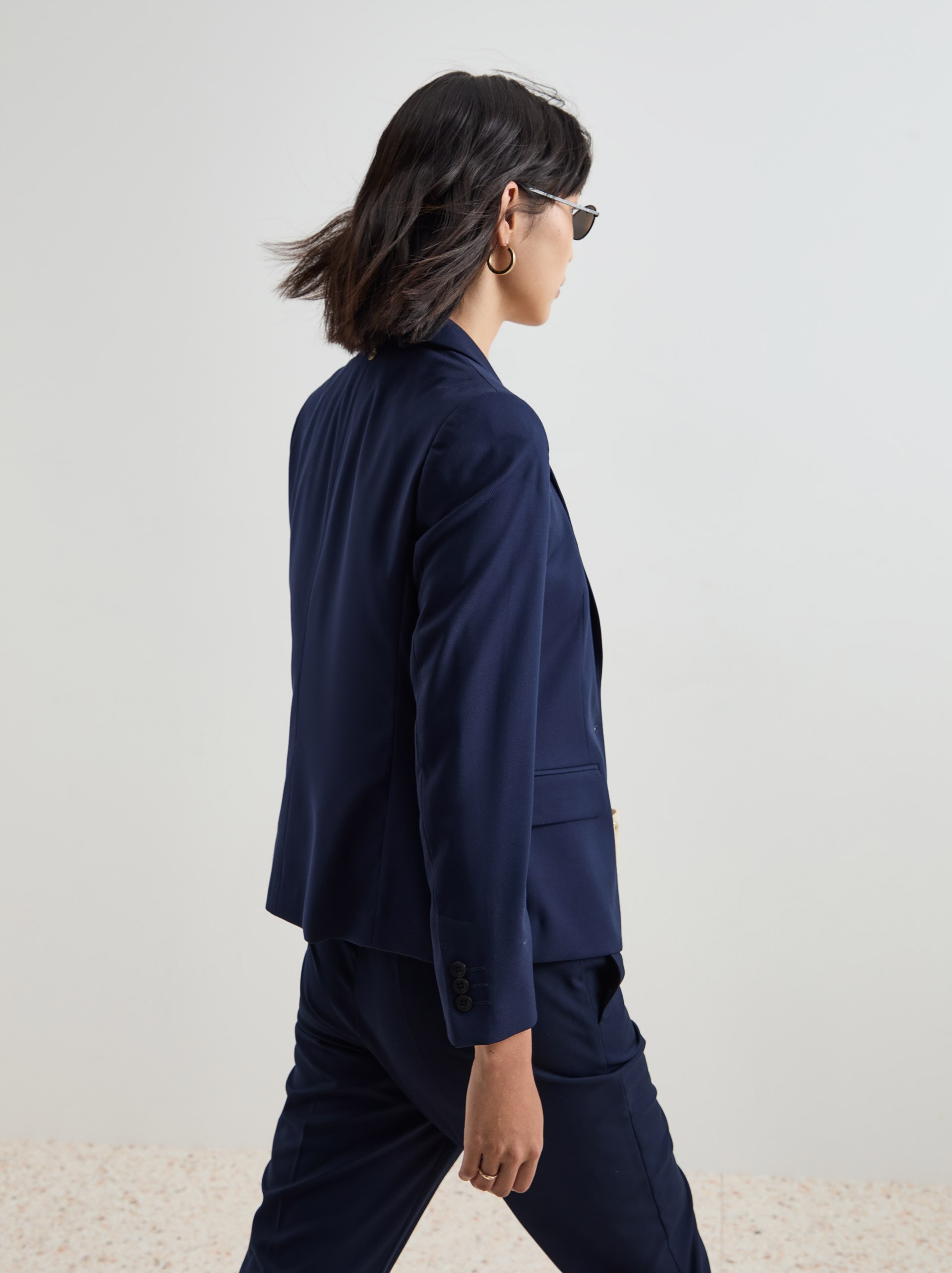 Blazer clássico regular fit Azul-marinho-4