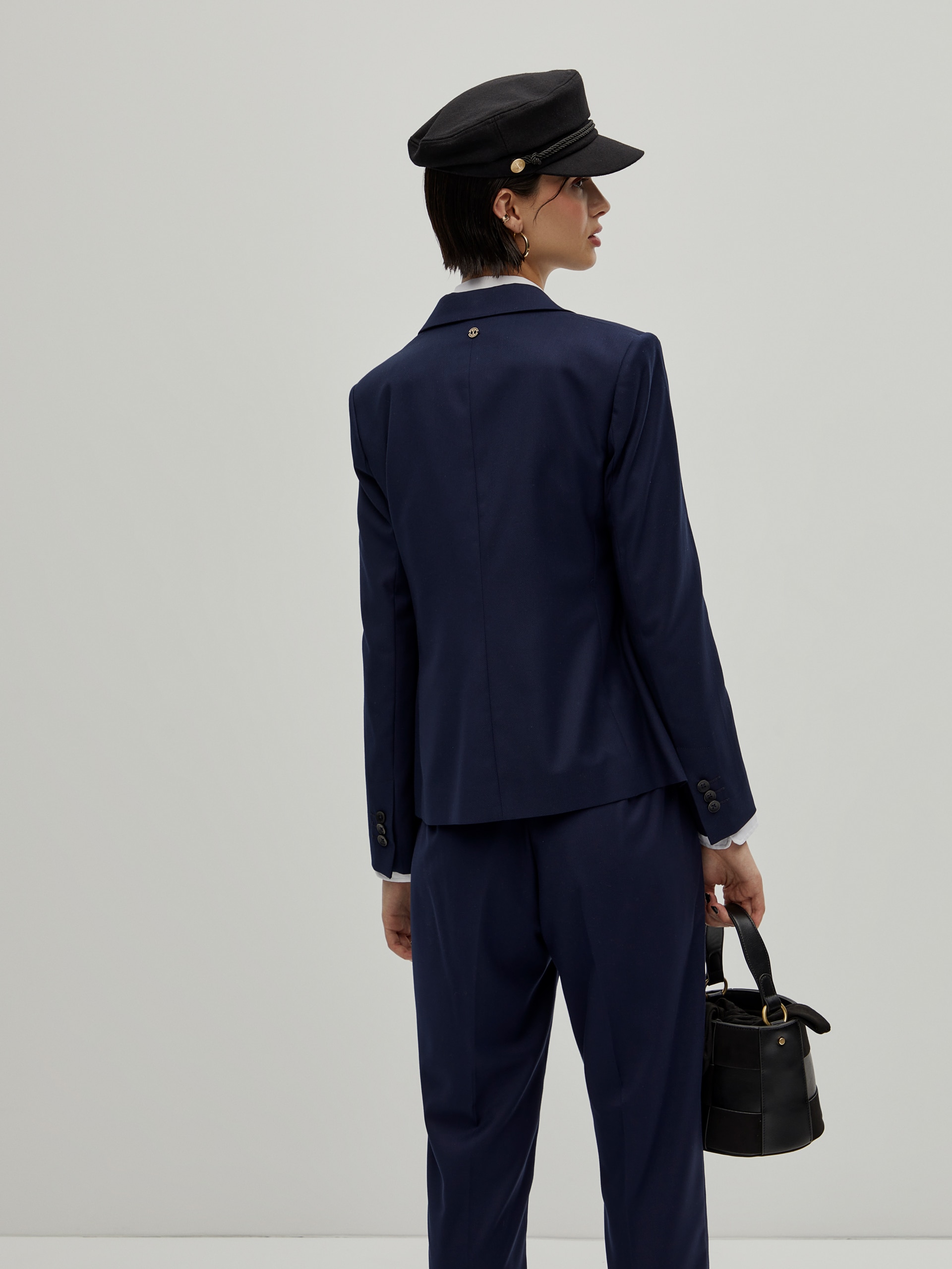 Blazer clássico regular fit Azul-marinho-5