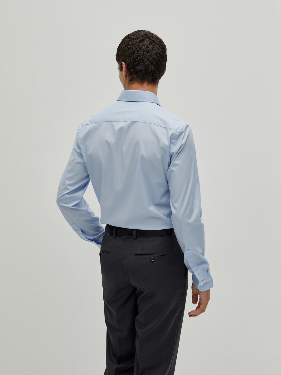 Camisa Clássica Slim Fit Branco-5