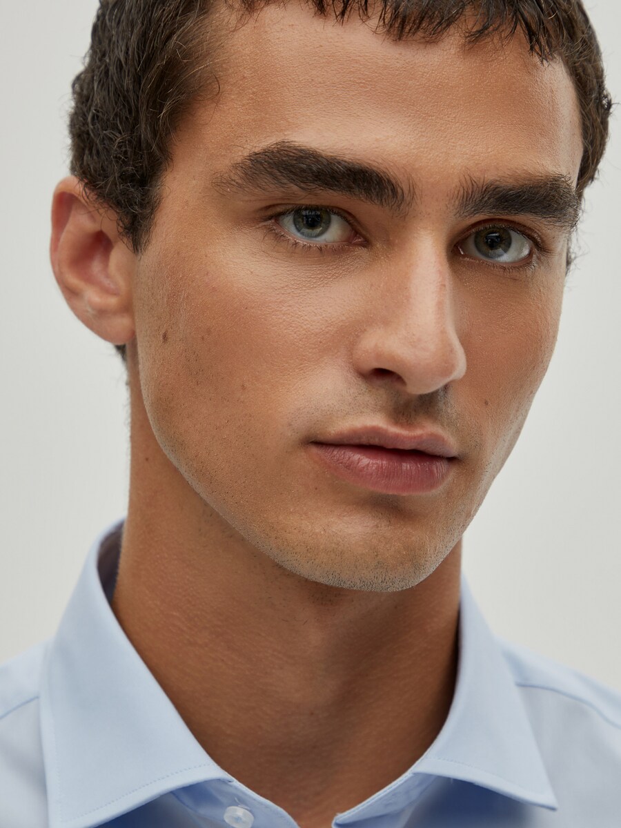 Camisa Clássica Slim Fit Branco-6