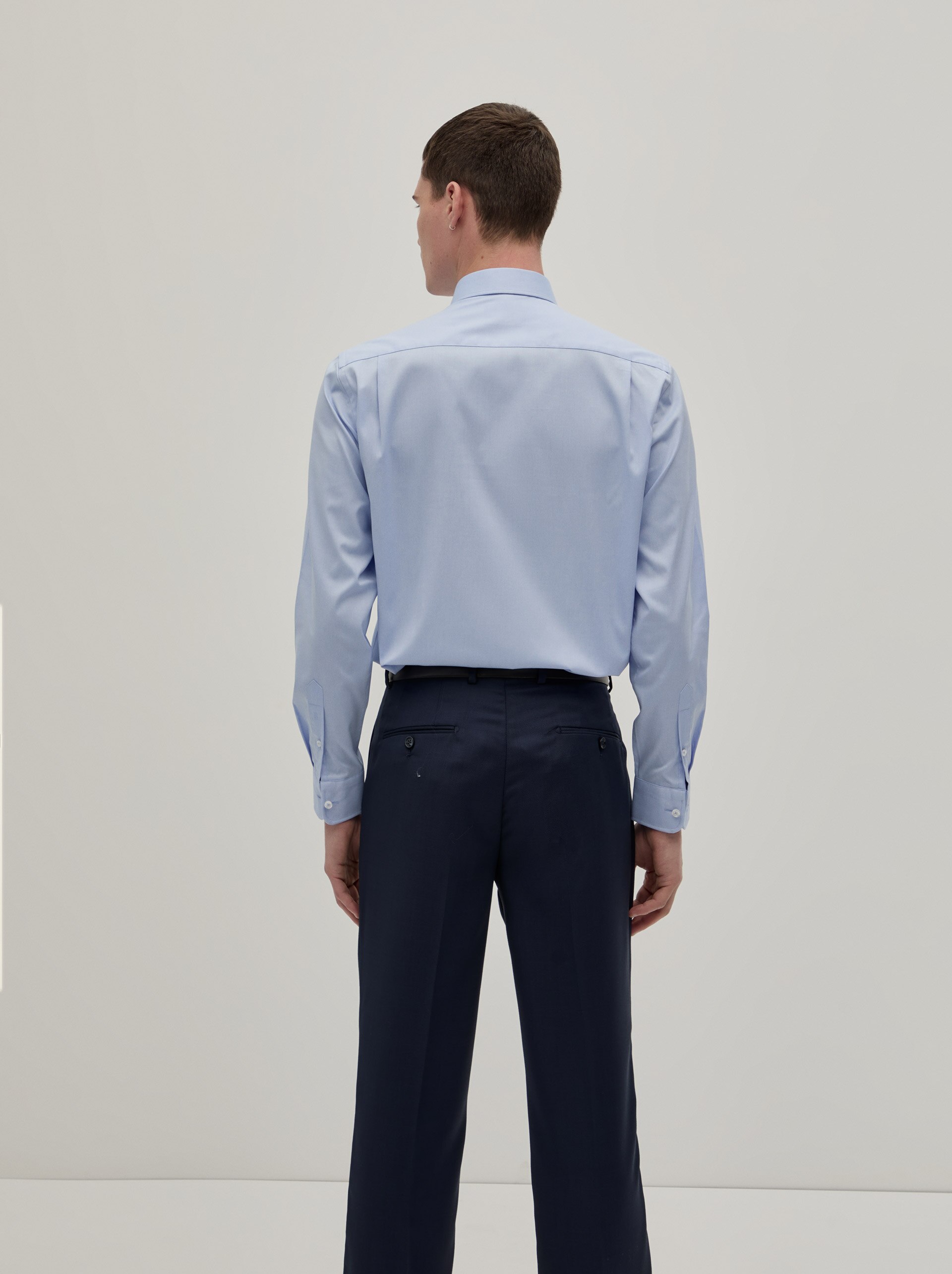 Camisa Clássica Regular Fit Branco-4