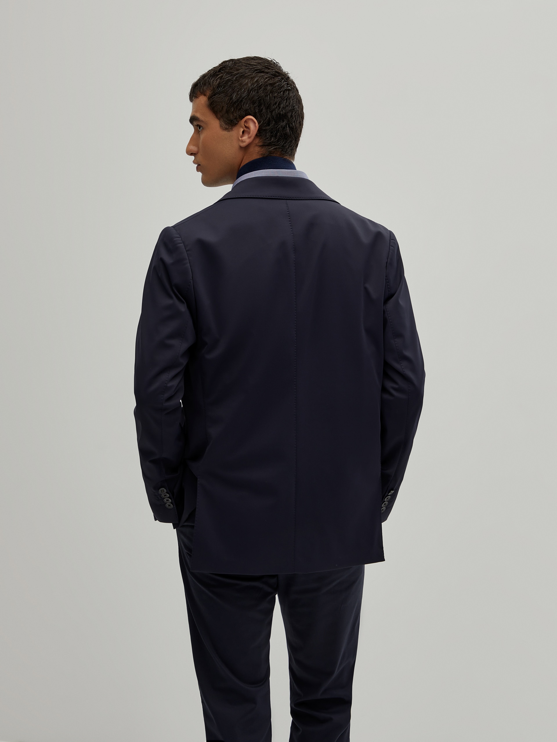 Blazer Slim Fit Azul-marinho-5