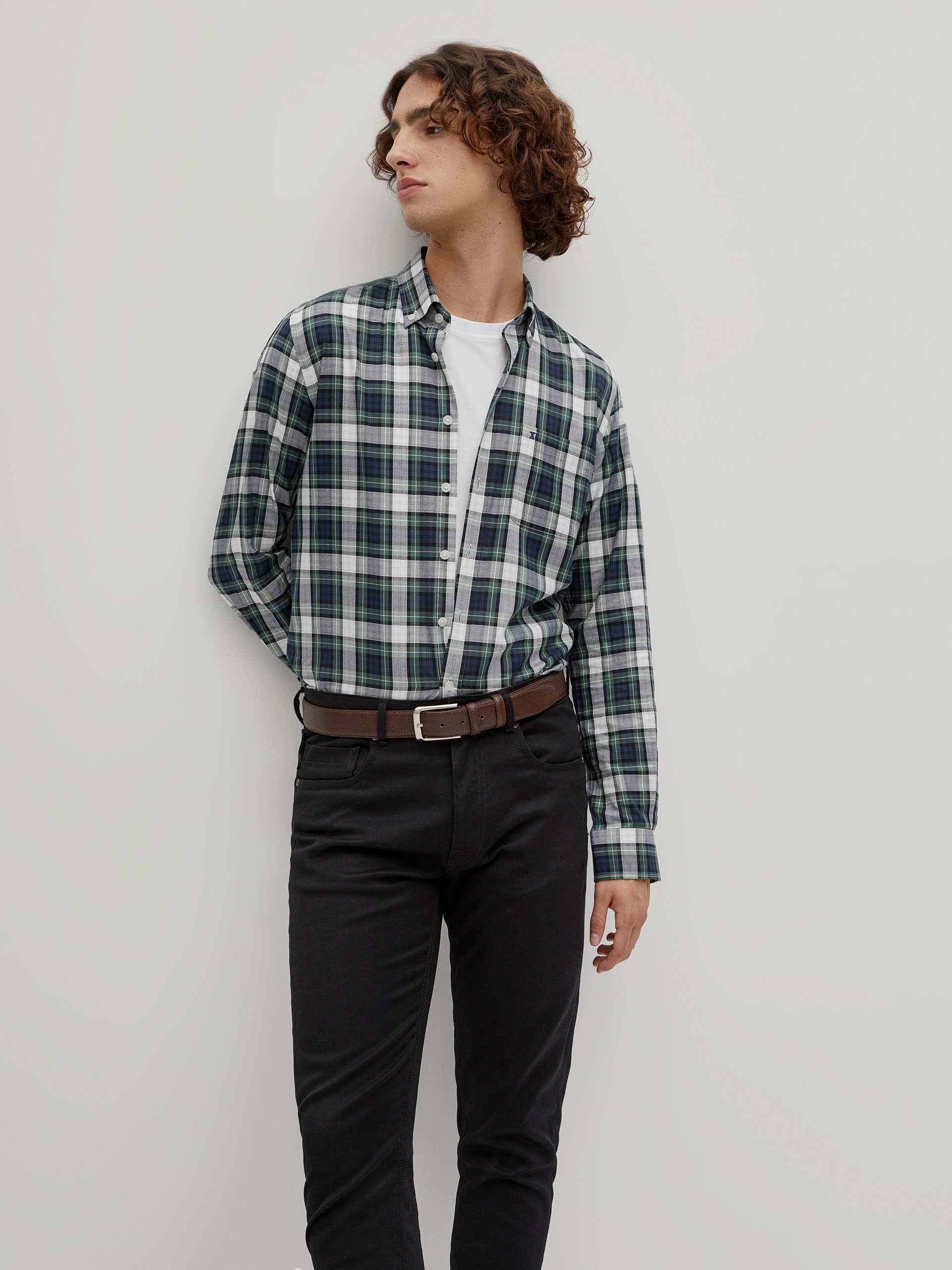 Calças Denim Deep Black Preto-1