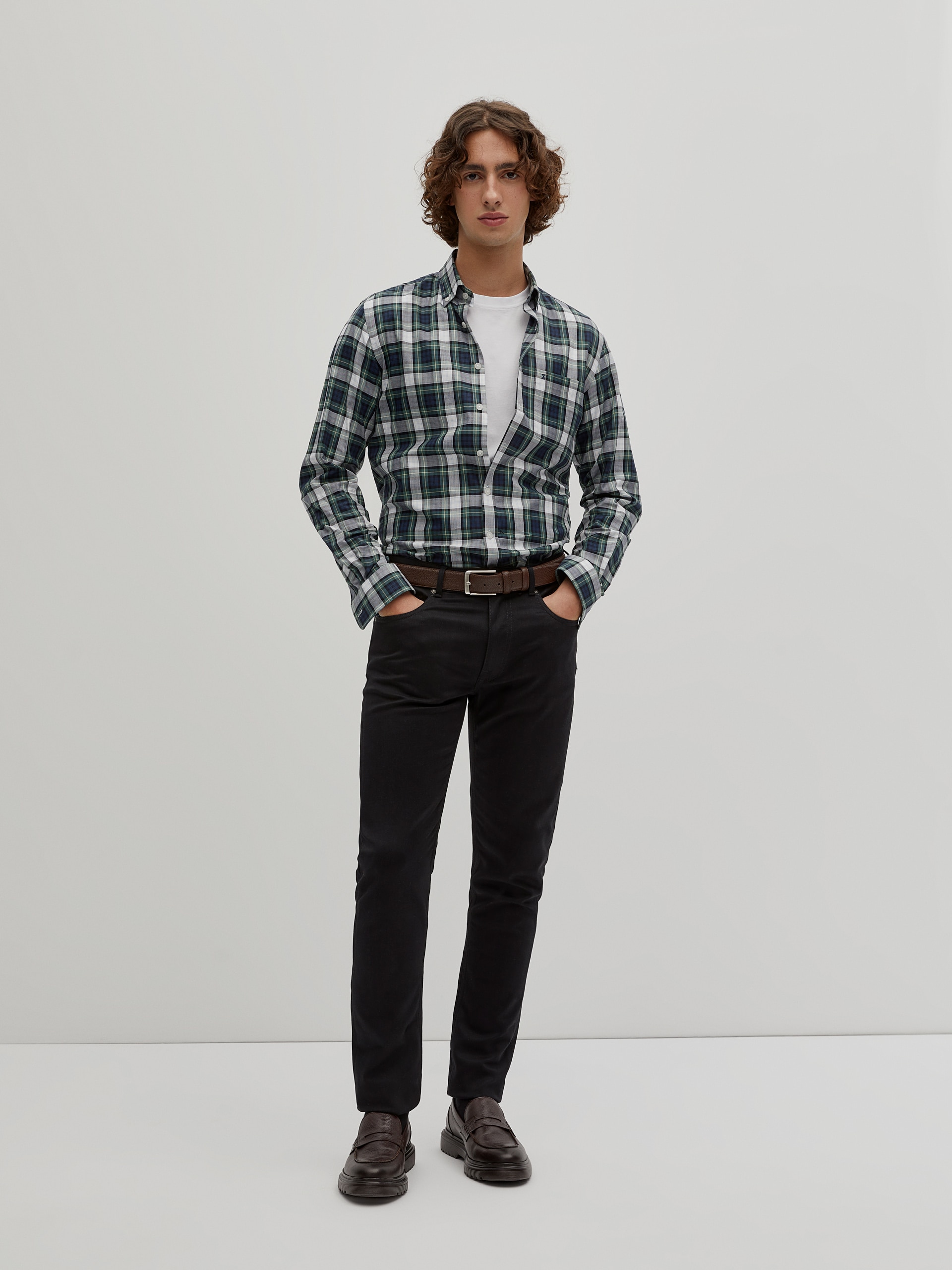 Calças Denim Deep Black Preto-2