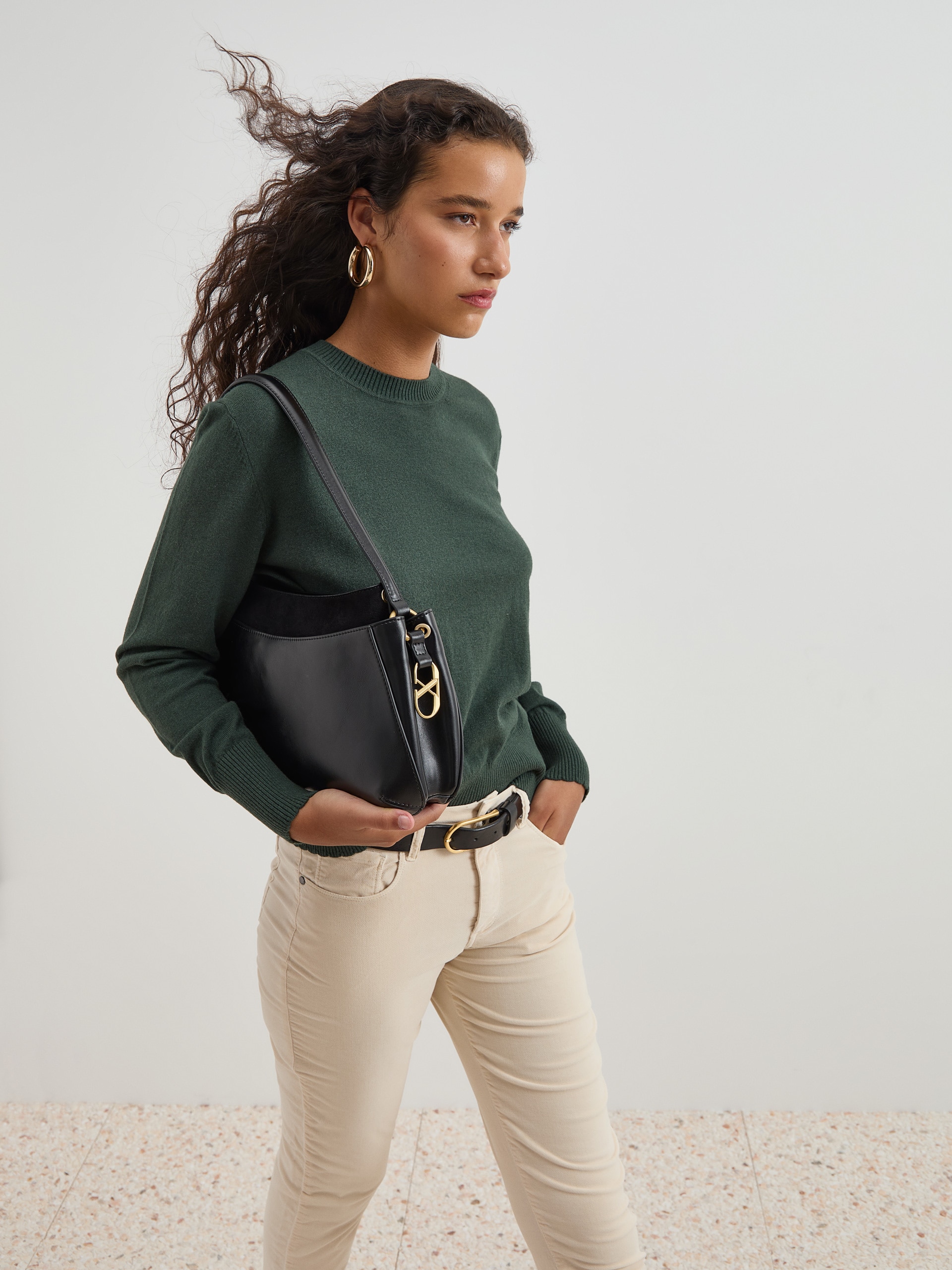 Imagem 0 de Camisola de Malha em Lã e Algodão