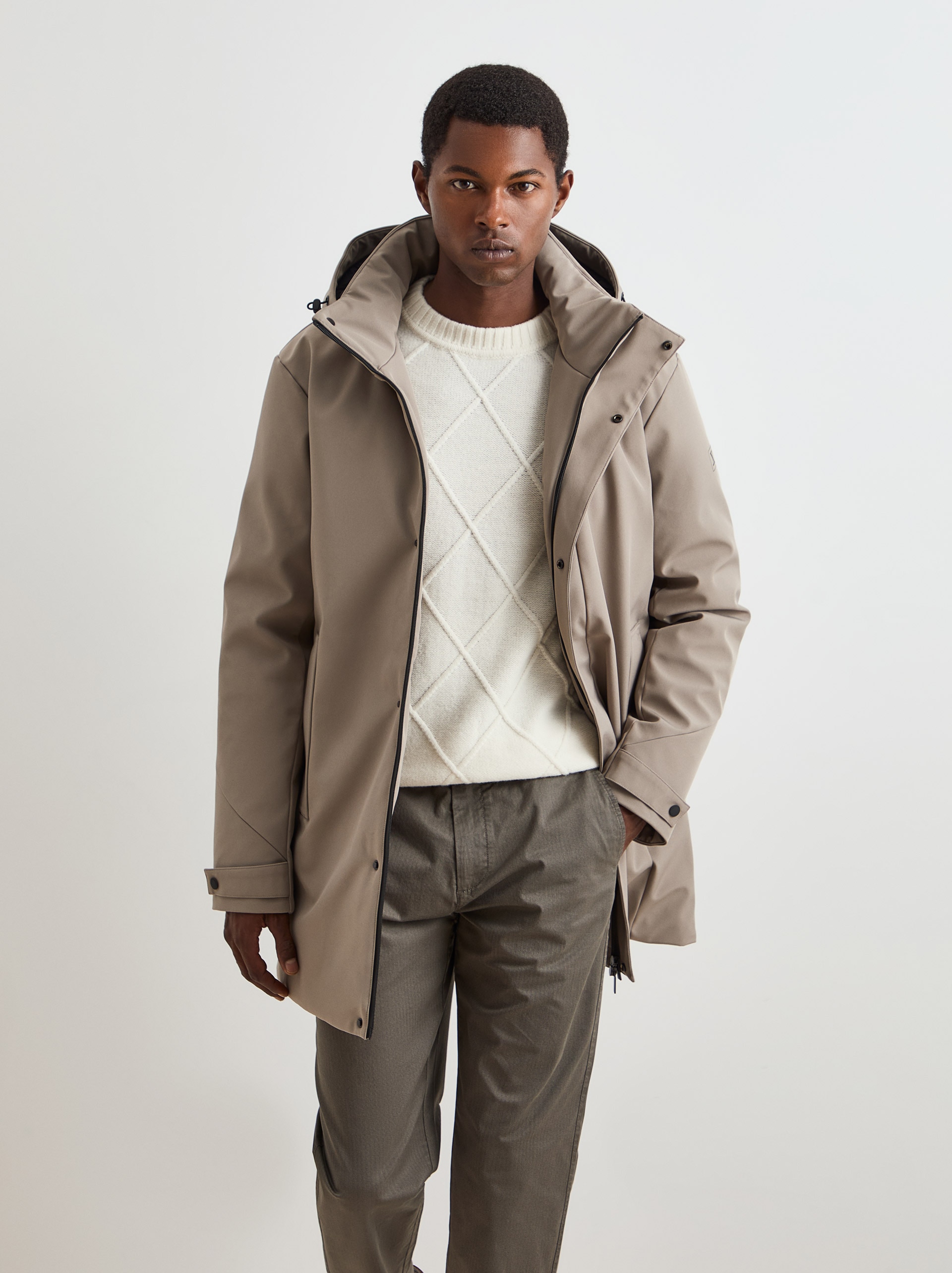 Imagem 0 de Parka Acolchoada com Capuz