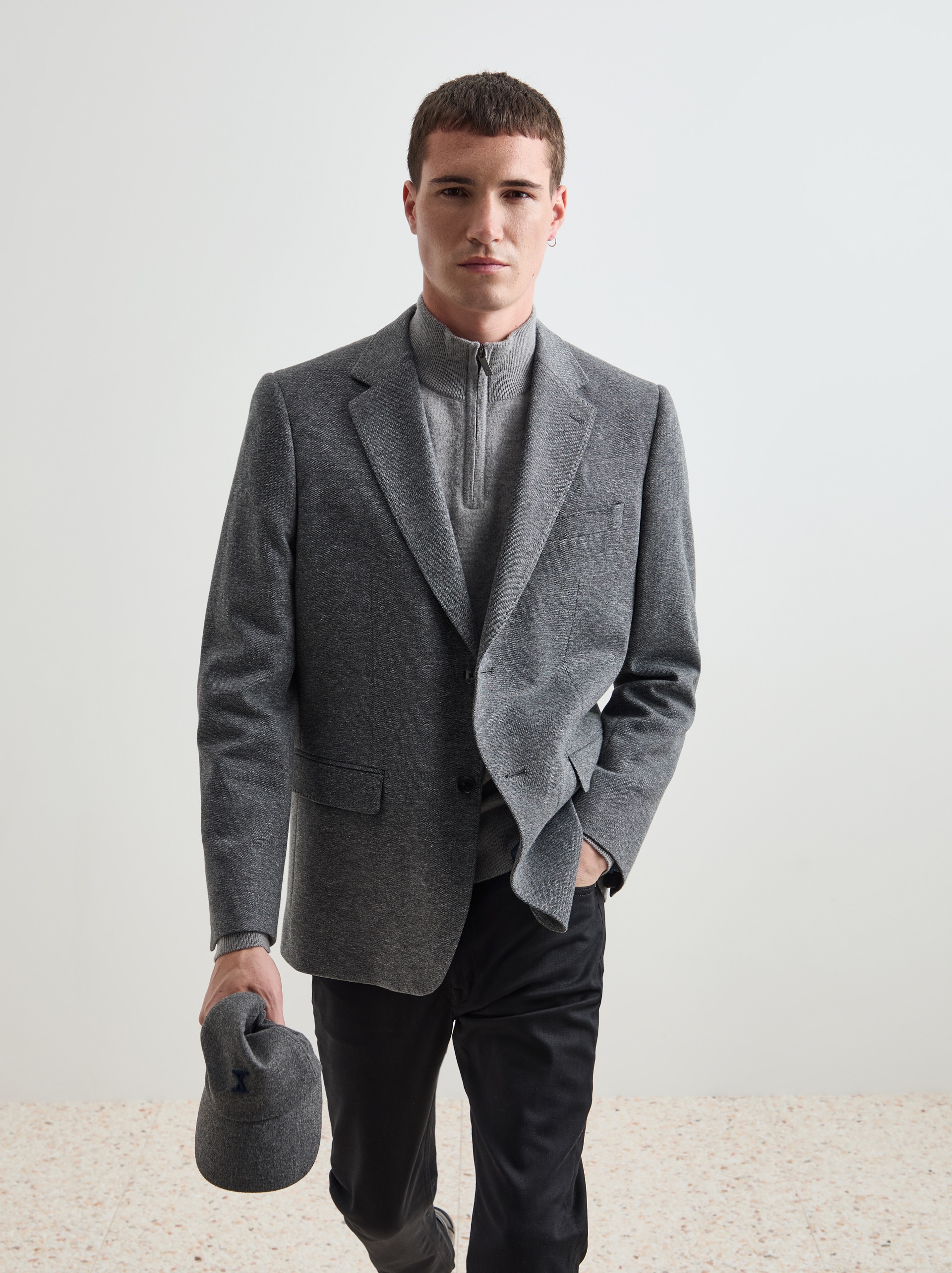 Imagem 0 de Blazer Regular Fit com Algodão