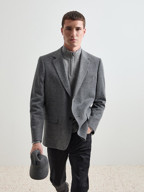 Imagem 0 de Blazer Regular Fit com Algodão