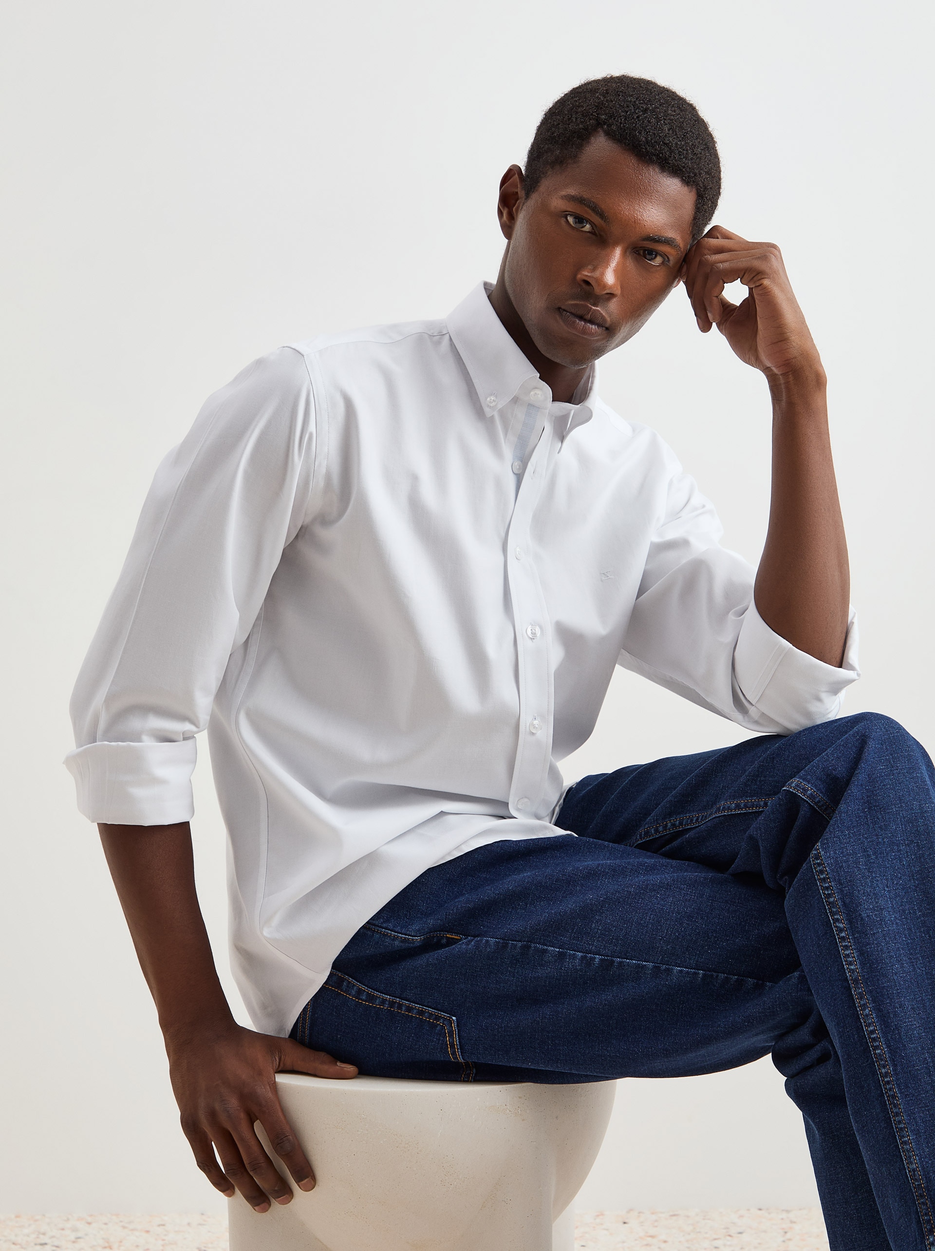 Imagem 0 de Camisa em Algodão Regular Fit