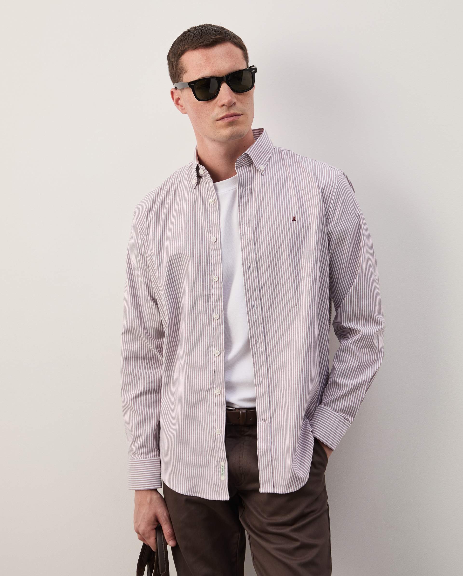 Imagem 0 de Camisa às riscas regular fit