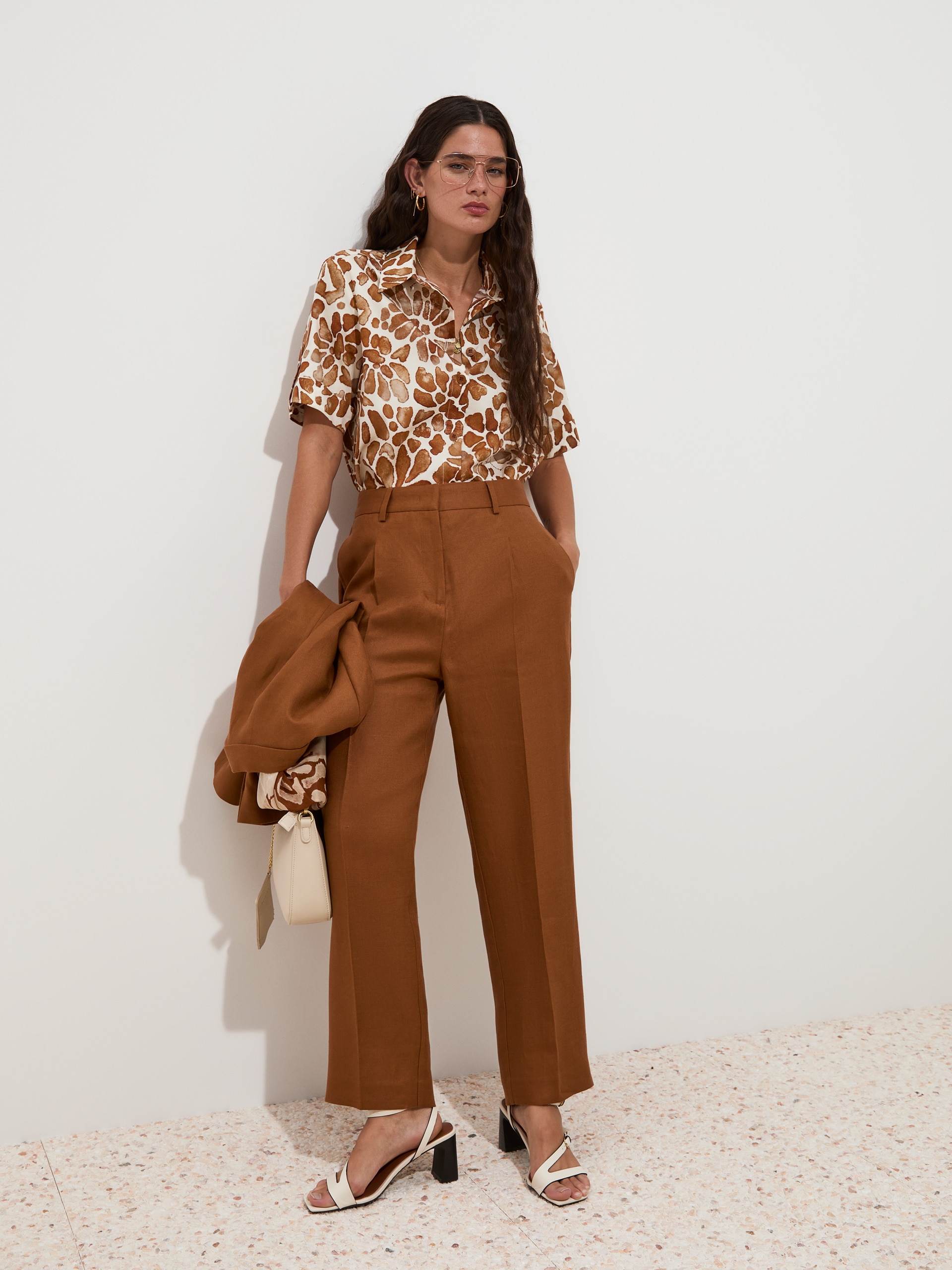 Imagem 0 de Calças em Linho