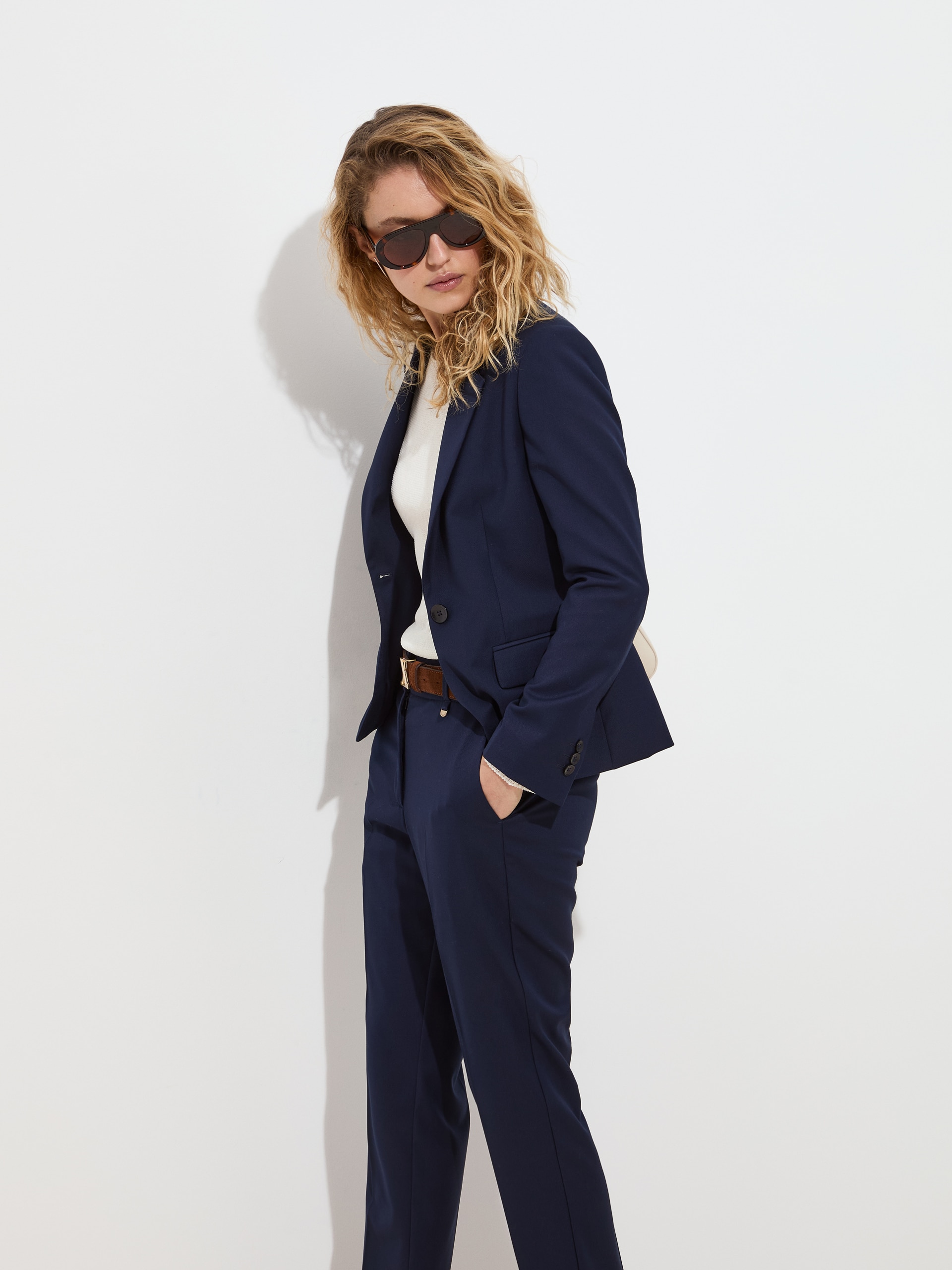 Blazer clássico regular fit Azul-marinho-3