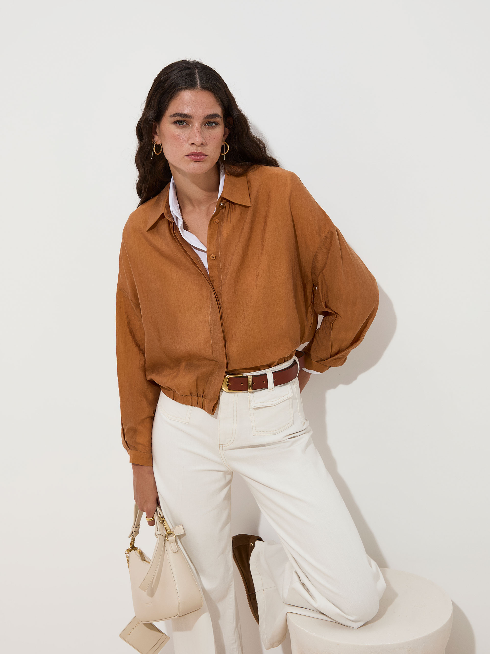 Imagem 0 de Calças de Ganga Wide Leg