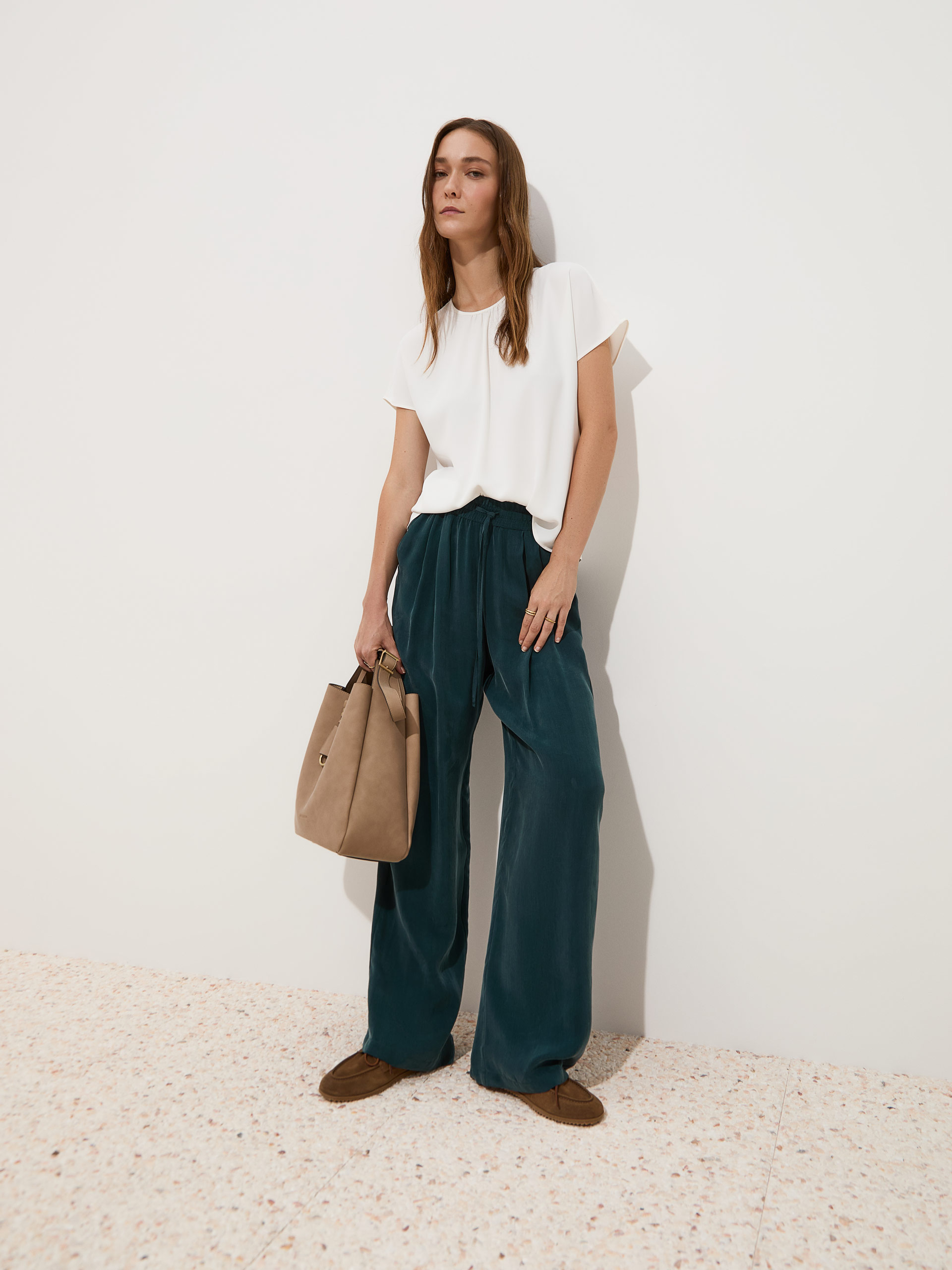 Imagem 0 de Calças em Cupro