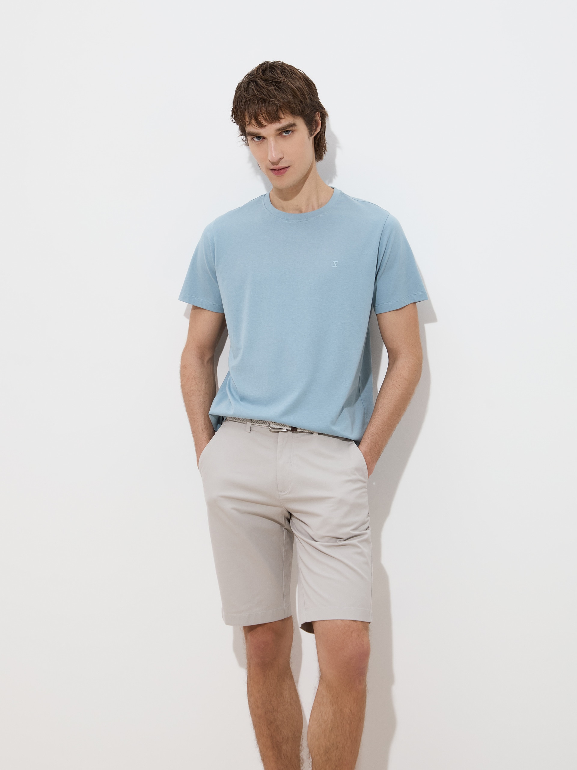 Imagem 0 de T-shirt Básica em Algodão