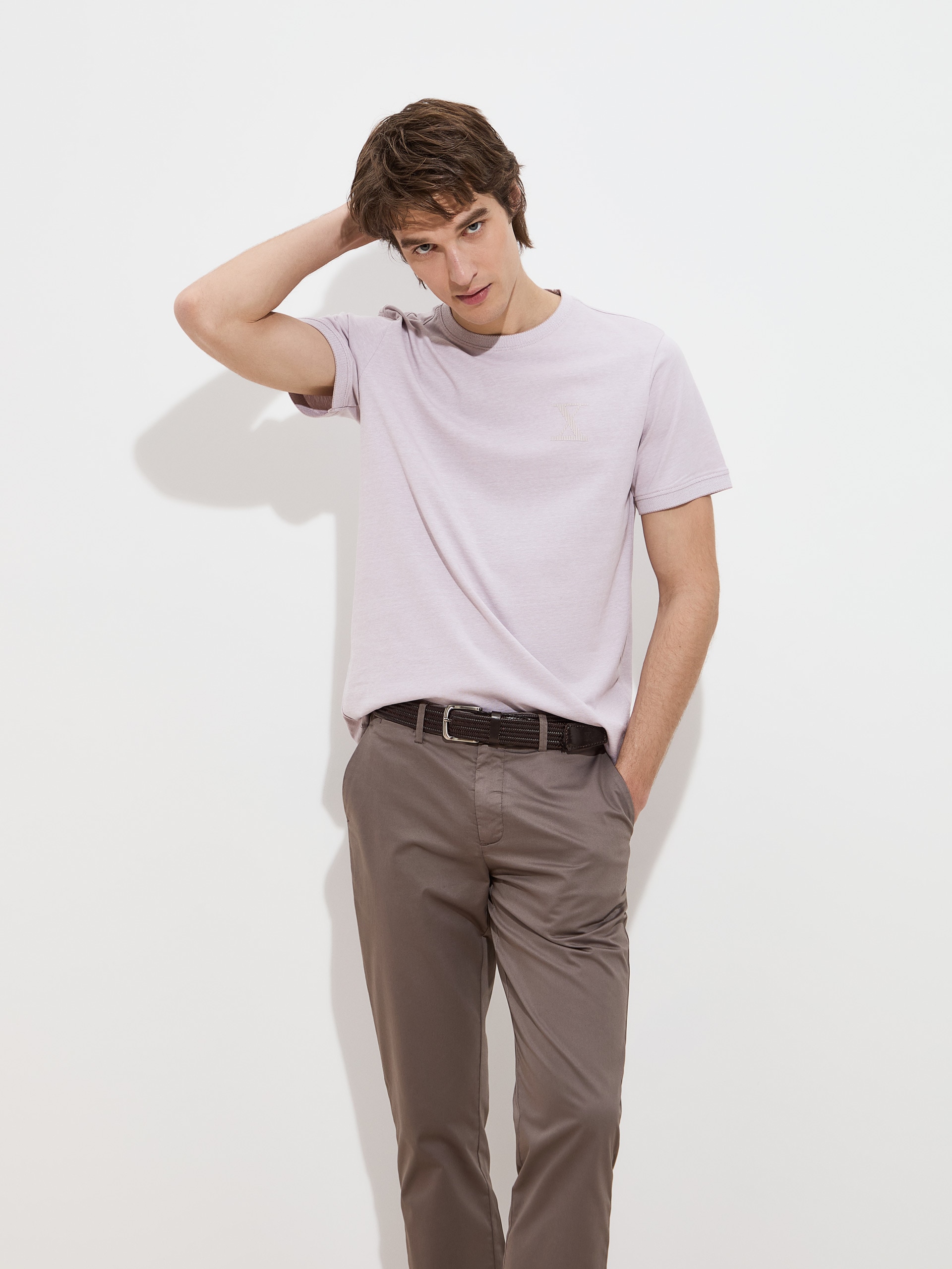 Imagem 0 de T-shirt de Manga Curta em Algodão