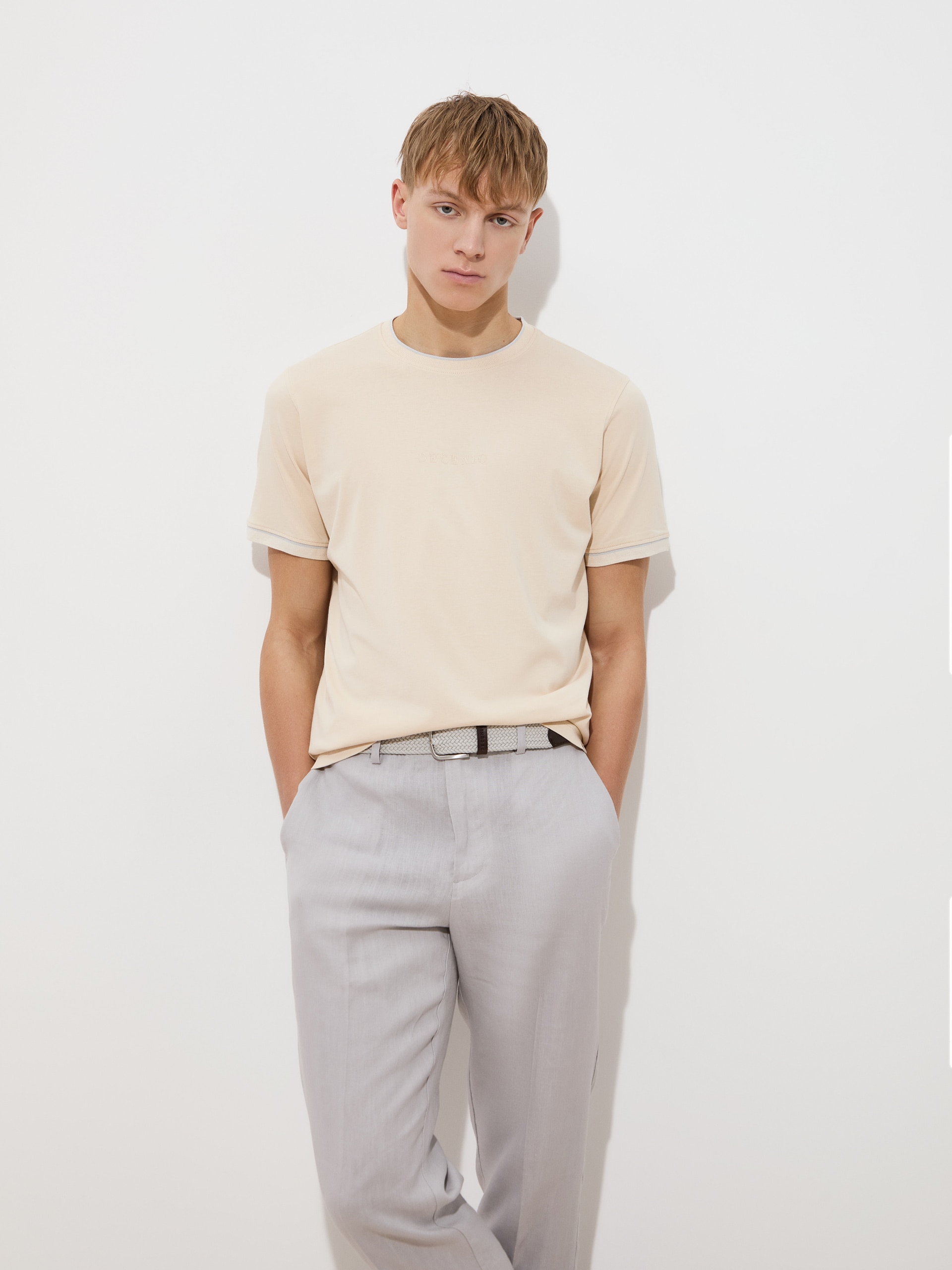 Imagem 0 de T-Shirt de Manga Curta de Algodão