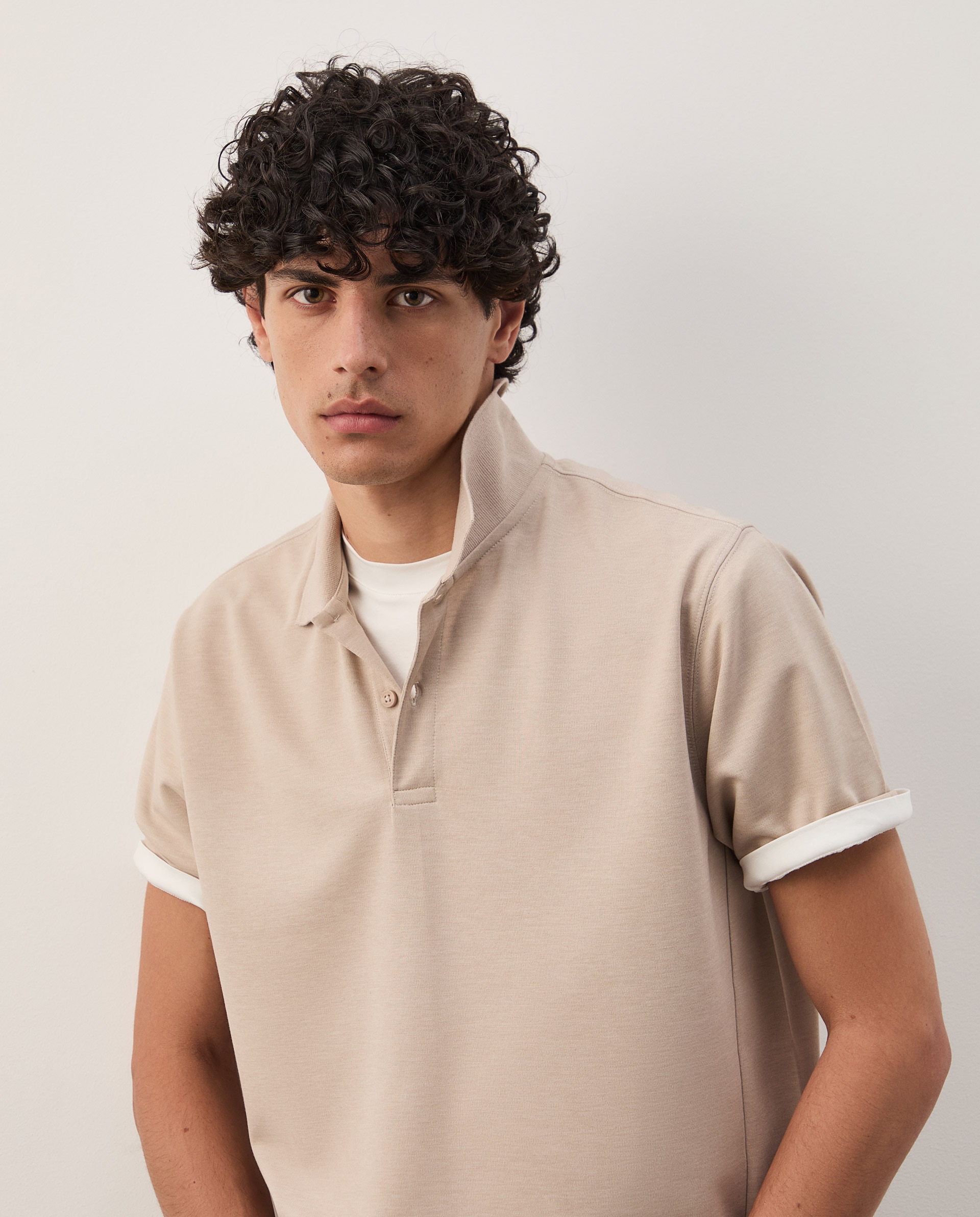 Imagem 0 de Polo de malha regular fit