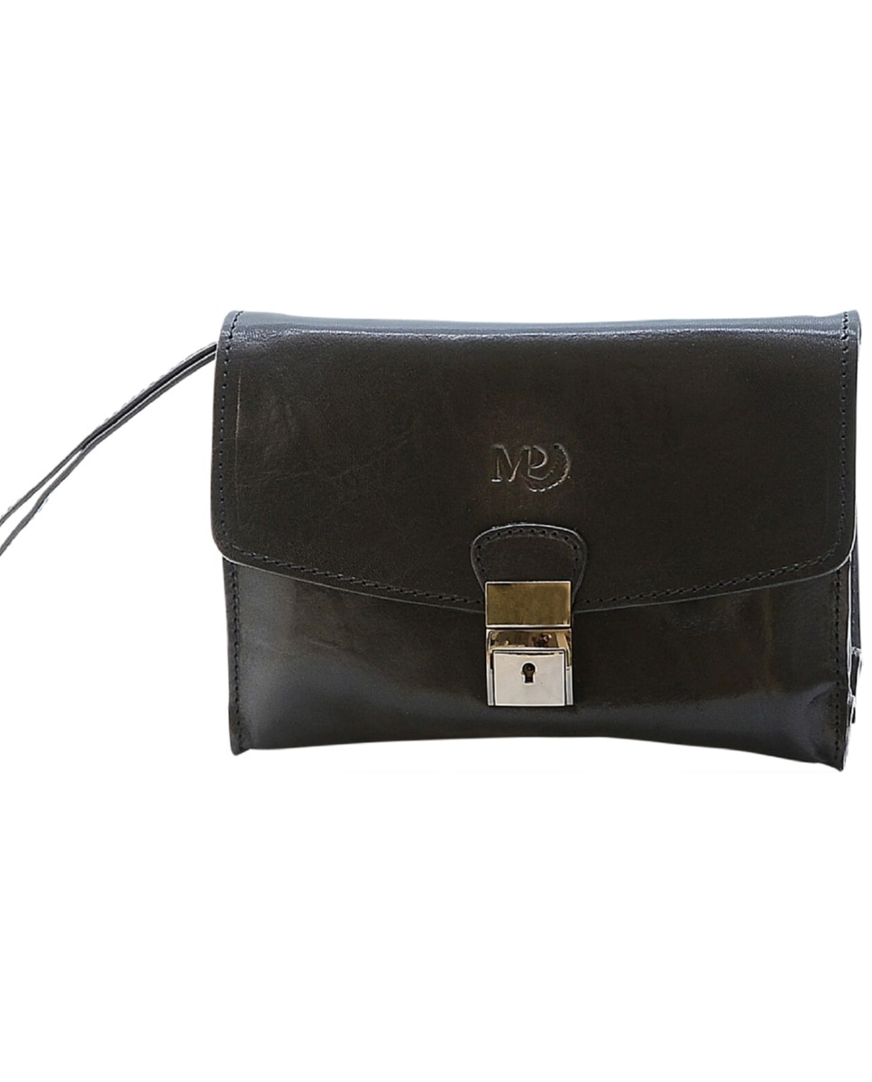 Imagem 0 de Bolsa de Homem ARIZONA em pele de bovino com curtimenta vegetal em Preto