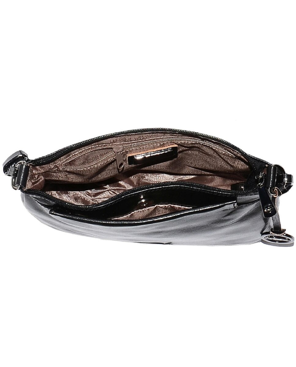 Bolsa de Senhora ARIZONA em pele de bovino com curtimenta vegetal de origem italiana em Preto Preto-3