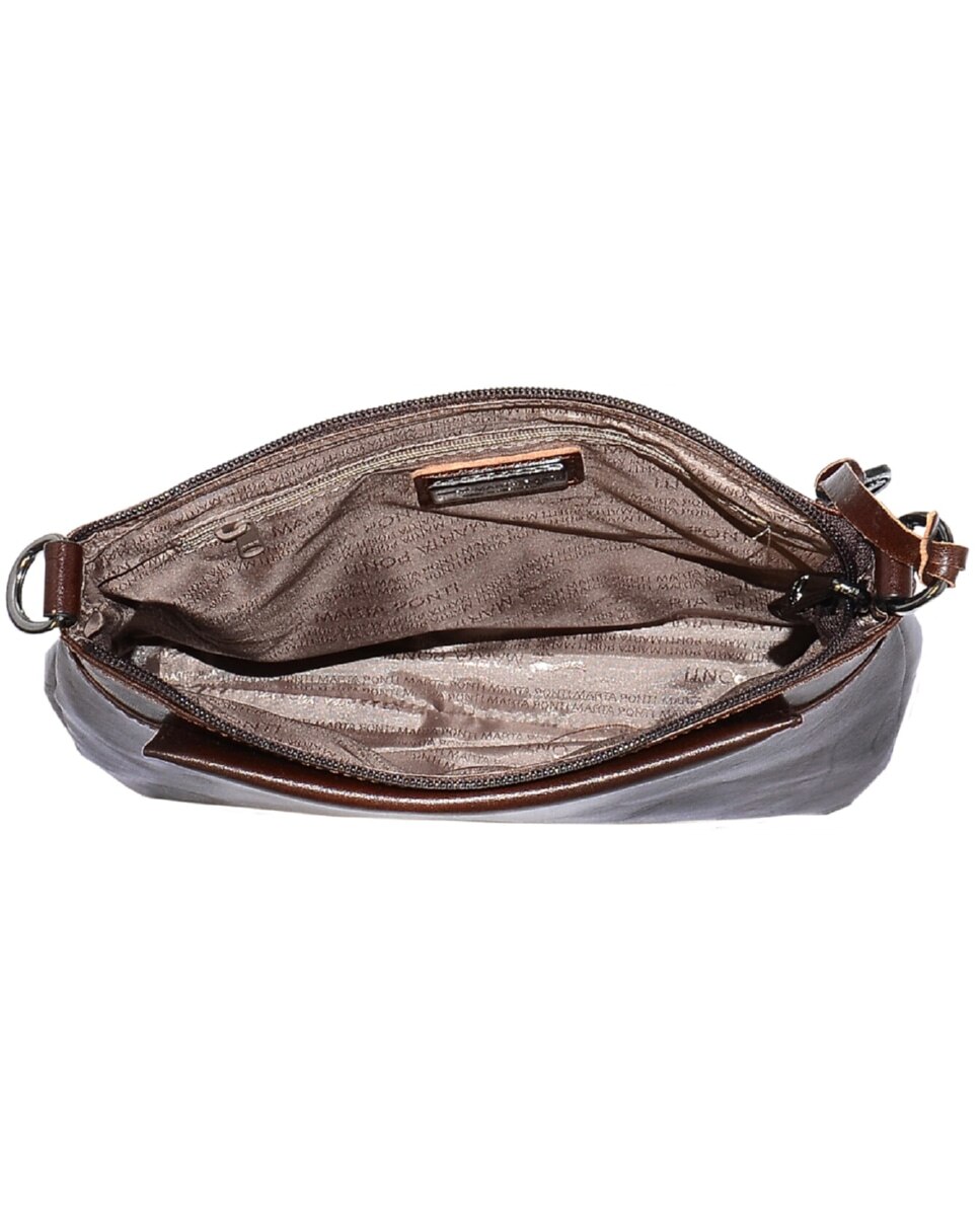 Bolsa de Senhora ARIZONA em pele de bovino com curtimenta vegetal de origem italiana em Castanho Castanho-escuro-3