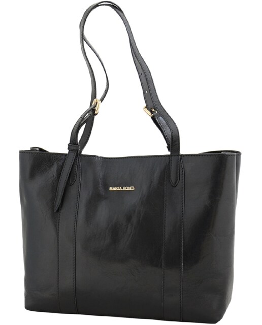 Imagem 0 de Mala de Senhora ARIZONA em pele de bovino com curtimenta vegetal de origem italiana em Preto