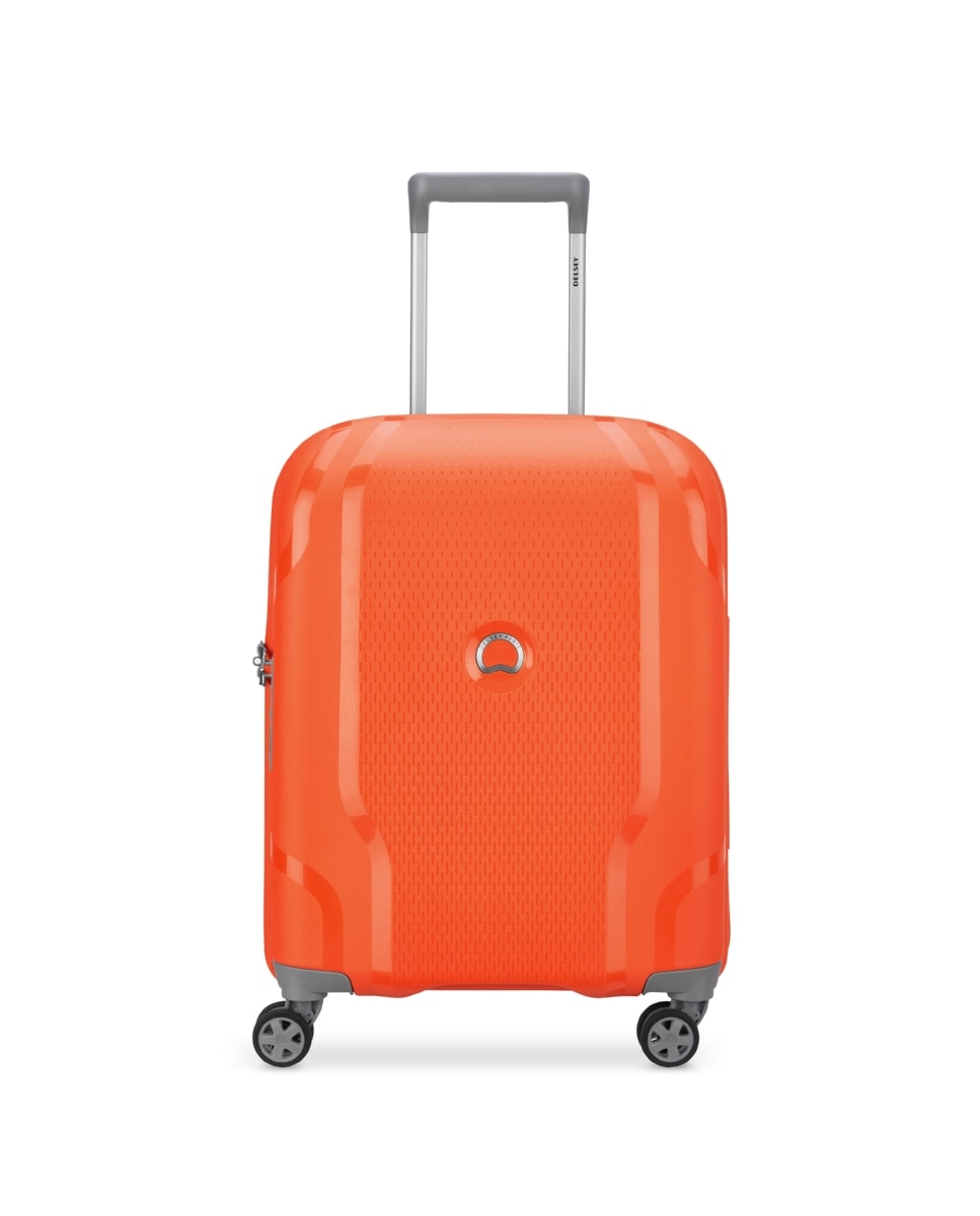 Bagagem de Cabine Pequena em Laranja Tangerina 55 cm DELSEY Clavel Laranja-2