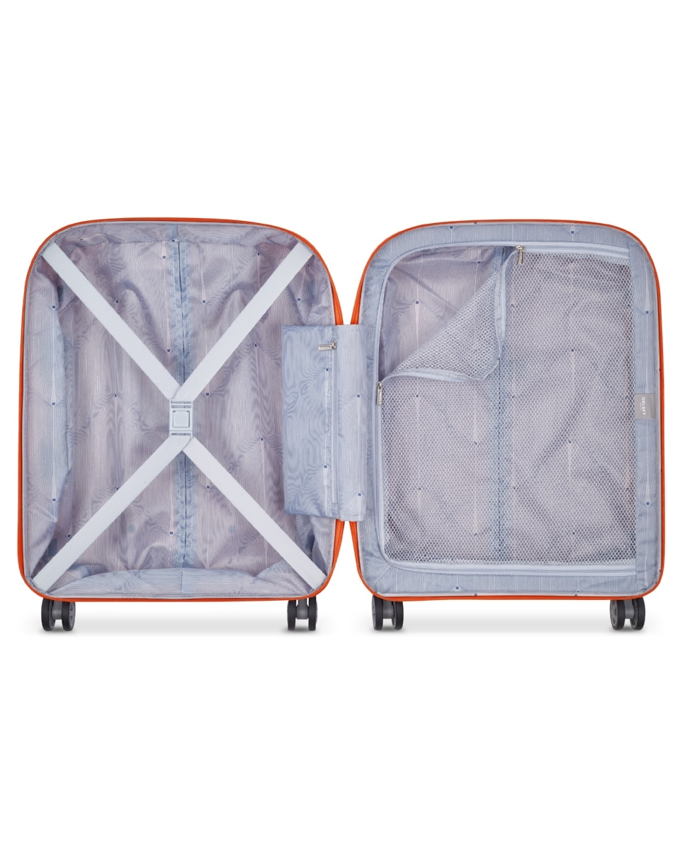 Bagagem de Cabine Pequena em Laranja Tangerina 55 cm DELSEY Clavel Laranja-6