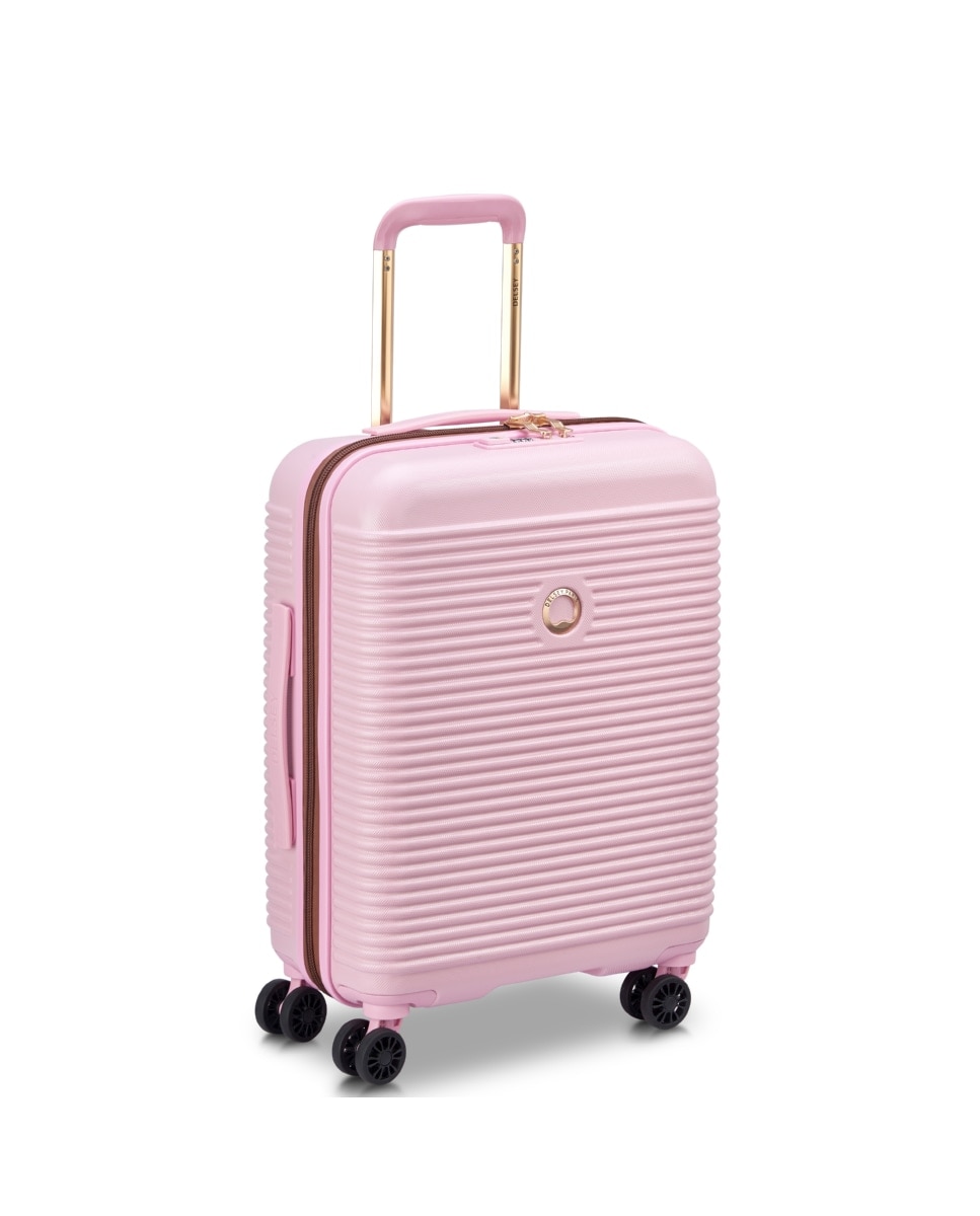 Trolley de Cabine Pequeno 55cm Reciclado em Cor-de-Rosa DELSEY Freestyle Rosa-2