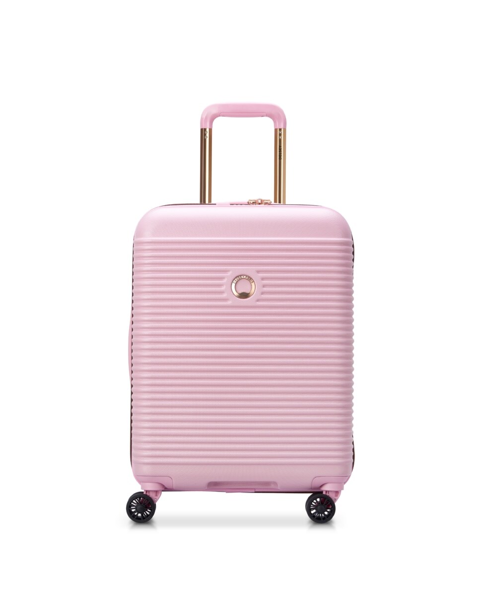 Bagagem de Cabine Pequena em Rosa 55 cm DELSEY Freestyle Castanho-4