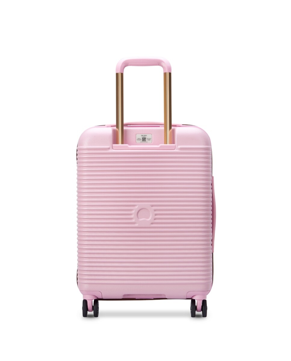 Bagagem de Cabine Pequena em Rosa 55 cm DELSEY Freestyle Castanho-6