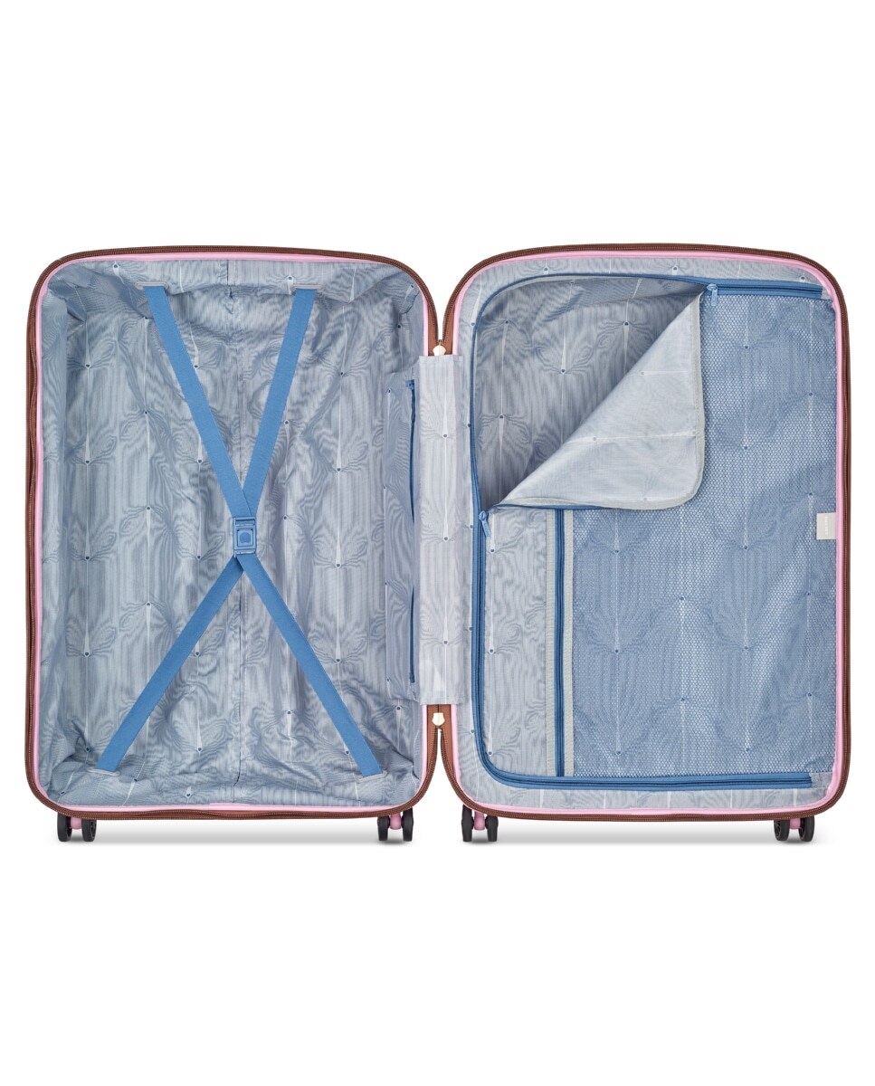 Bagagem de Porão Grande em Rosa 76 cm DELSEY Freestyle Castanho-5