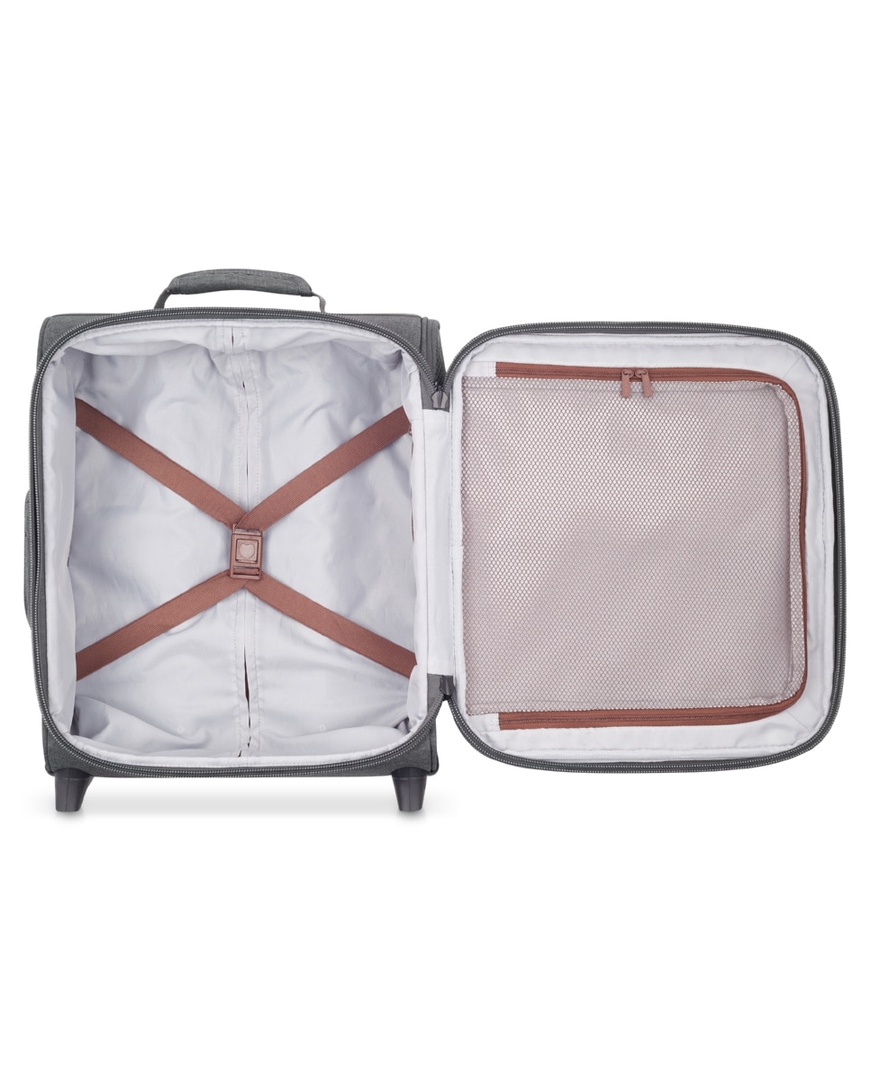 Bagagem de Cabine Pequena em Antracite 45 cm DELSEY Maubert Gray-6