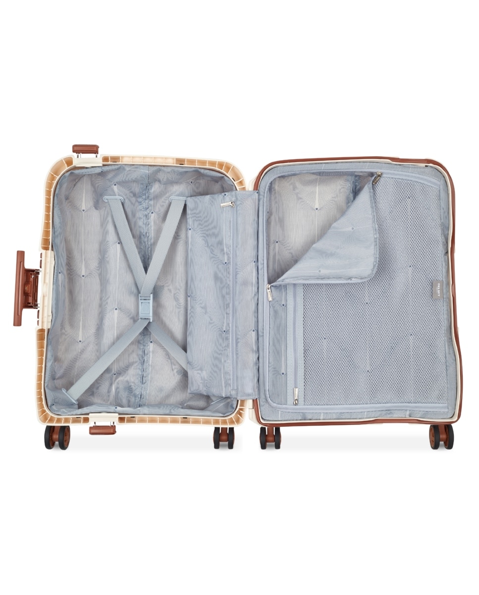 Bagagem de Cabine Pequena em Angora 55 cm DELSEY Moncey Castanho-5