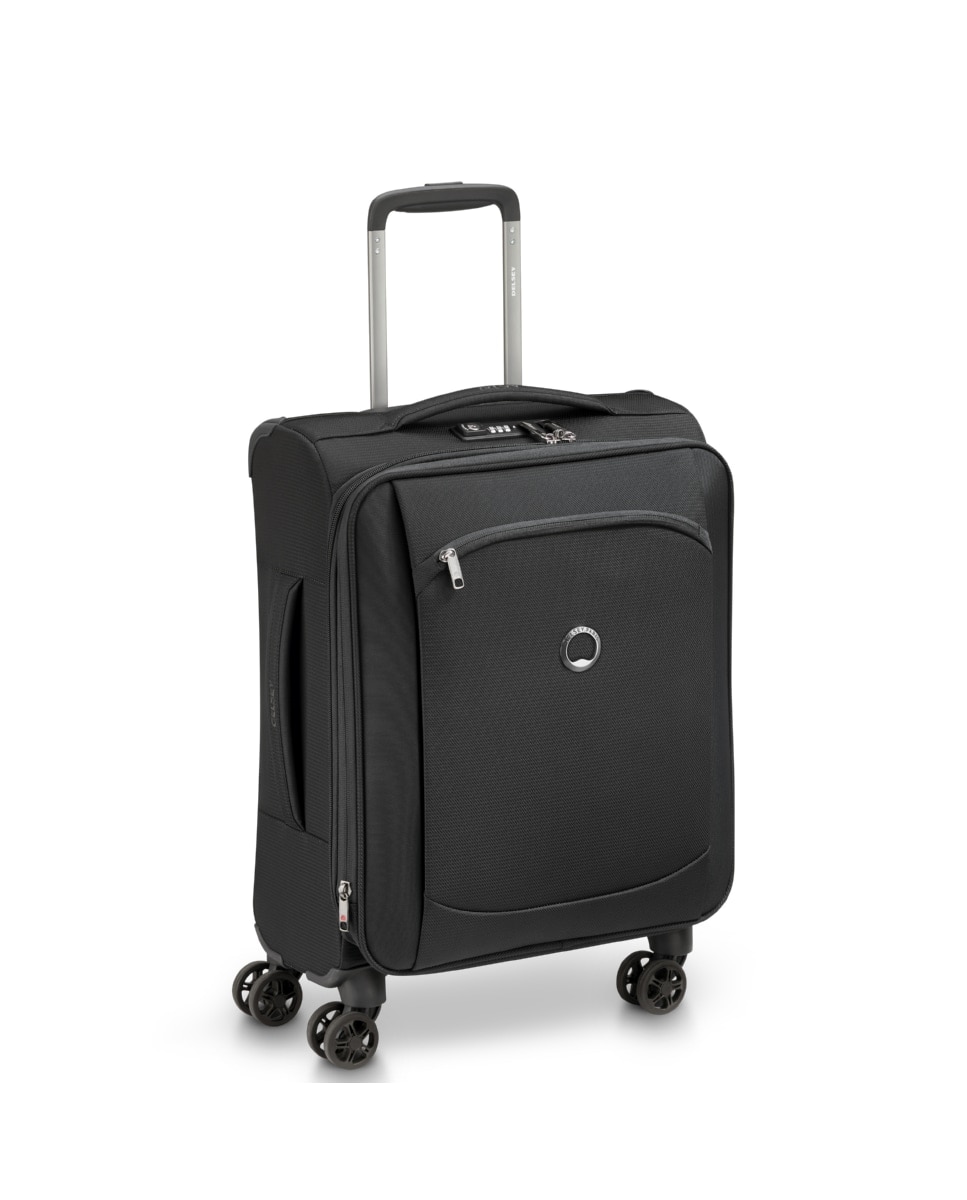 Bagagem de Cabine Pequena em Preto 55 cm Reciclada Expansível DELSEY Montmartre 2.0 Preto-4