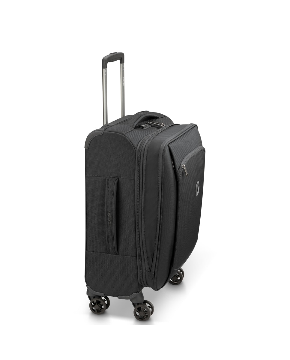 Bagagem de Cabine Pequena em Preto 55 cm Reciclada Expansível DELSEY Montmartre 2.0 Preto-5