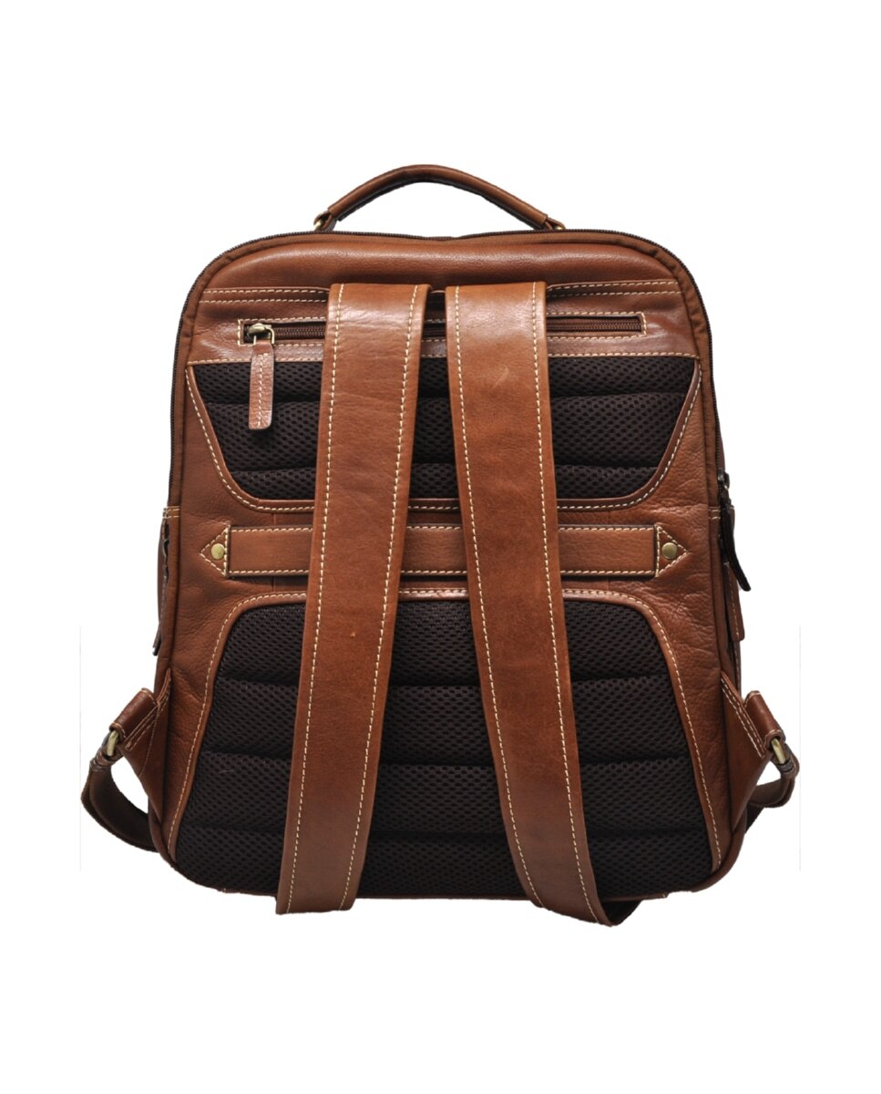 Mochila em Pele Genuína MP LEGENDARY C240003 em Camel Camel-3