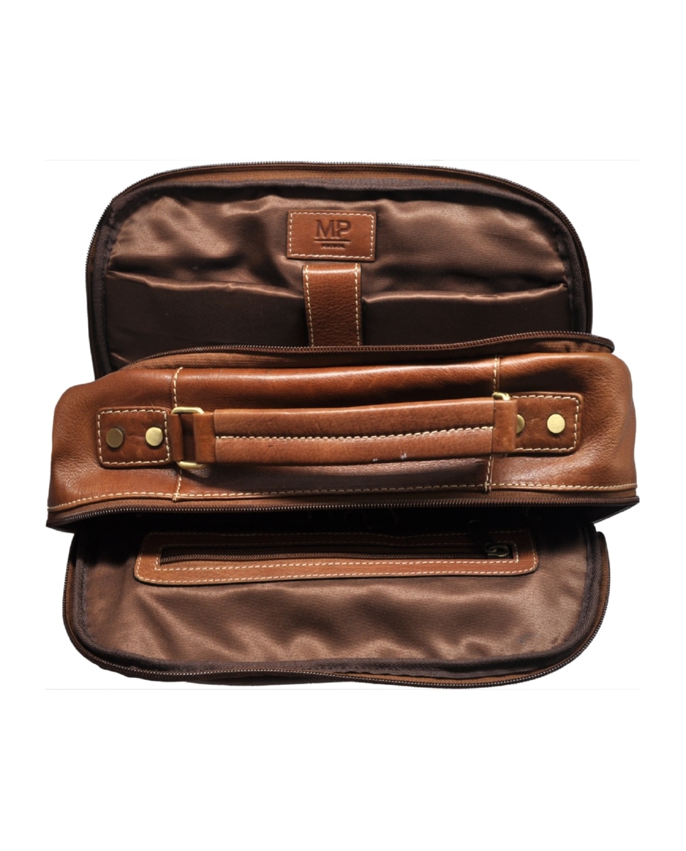 Mochila em Pele Genuína MP LEGENDARY C240003 em Camel Camel-4