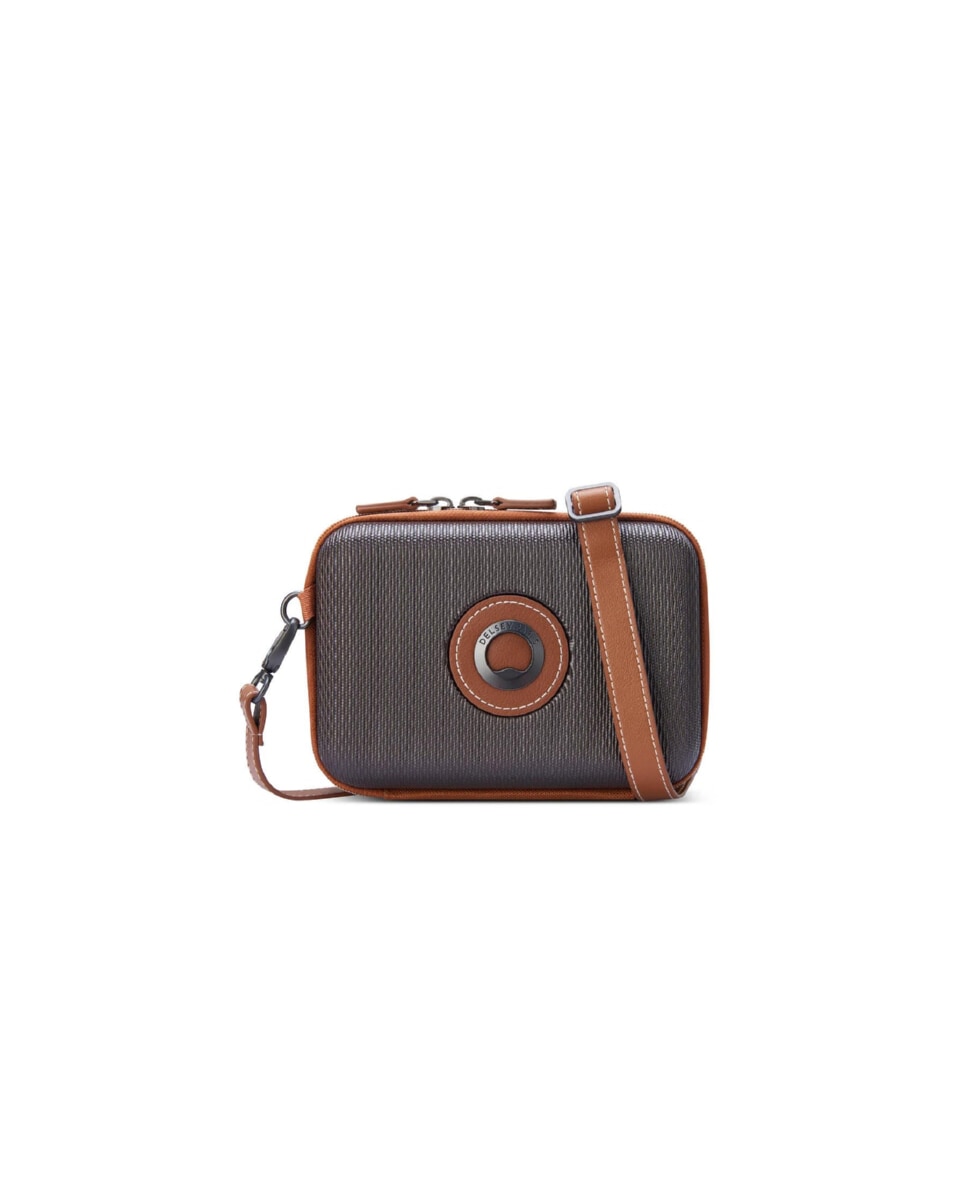 Mini Bolsa Rígida em Castanho DELSEY Chatelet Air 2.0 Castanho-4