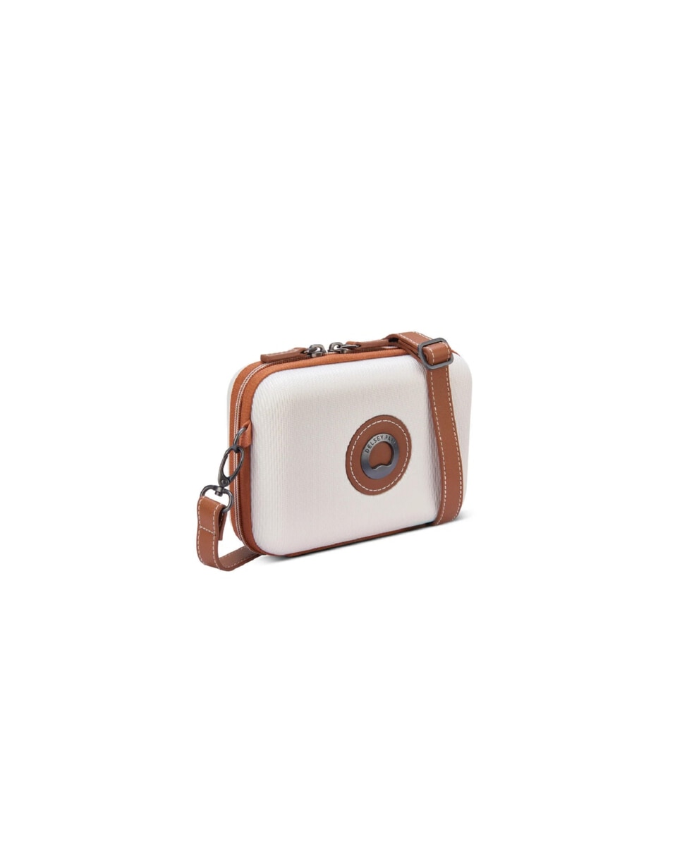 Mini Bolsa Rígida em Angora DELSEY Chatelet Air 2.0 Castanho-2