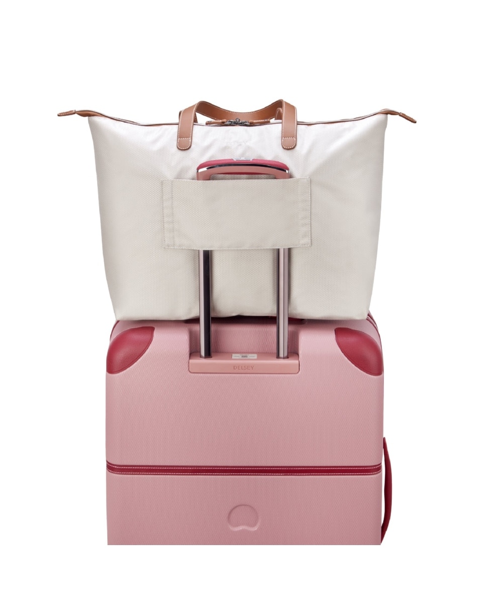 Saco Tiracolo em Angora DELSEY Chatelet Air 2.0 Castanho-6
